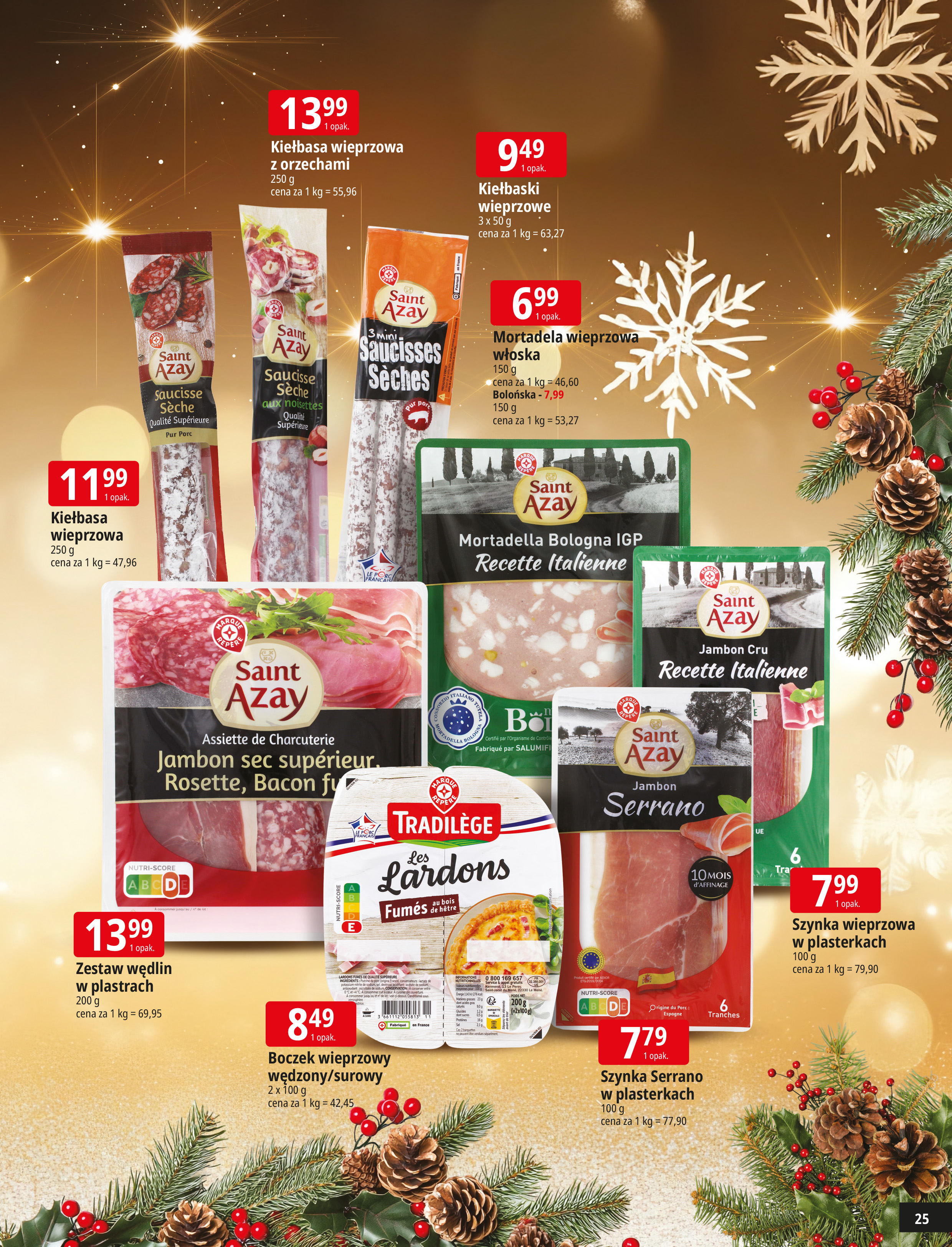 e-leclerc - Gazetka E.Leclerc - Święta w dobrej cenie - ważna od 09.12. do 23.12. - page: 25