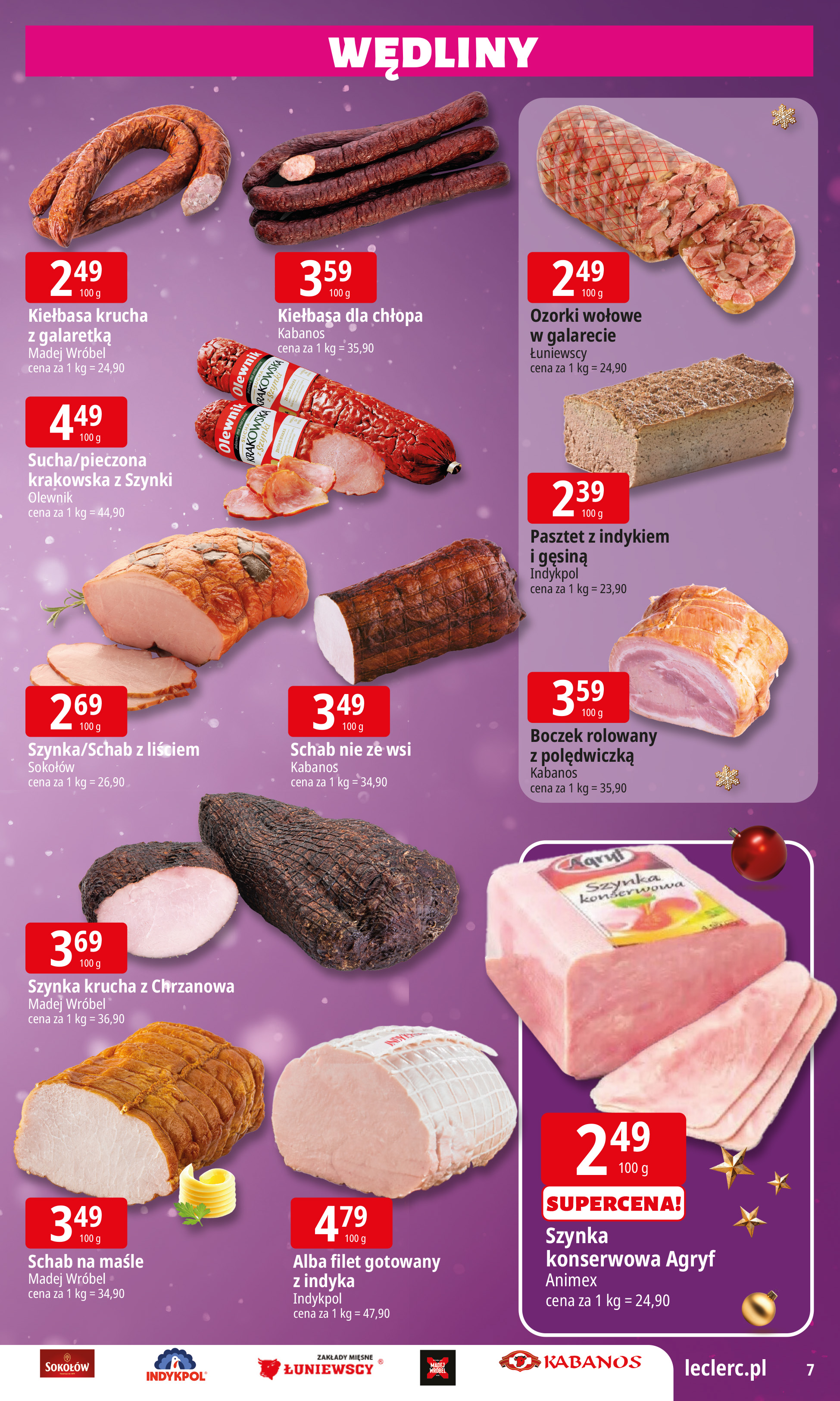 e-leclerc - Gazetka E.Leclerc - ważna od 15.12. do 23.12. - page: 7