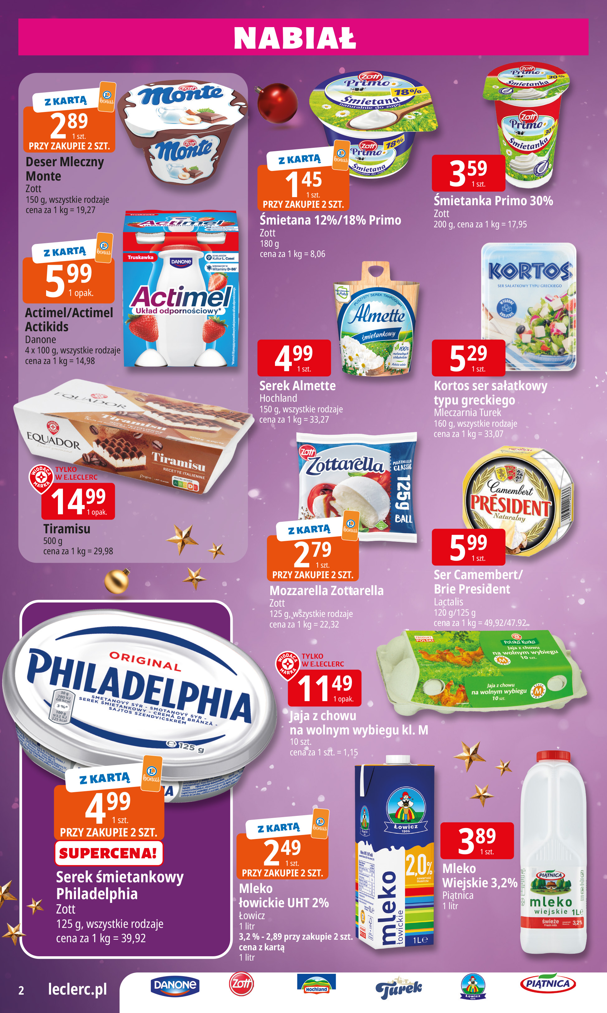e-leclerc - Gazetka E.Leclerc - ważna od 15.12. do 23.12. - page: 2