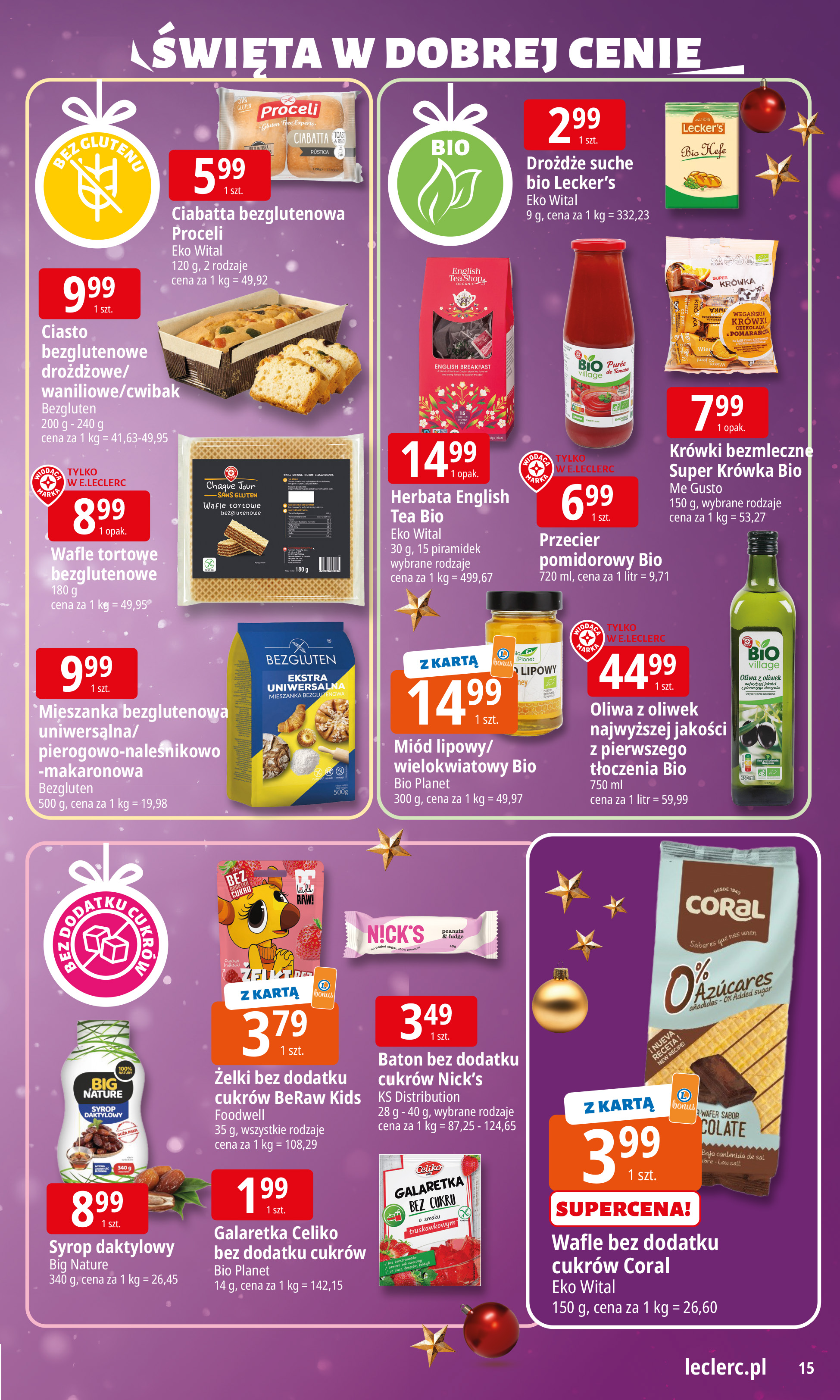 e-leclerc - Gazetka E.Leclerc - ważna od 15.12. do 23.12. - page: 15