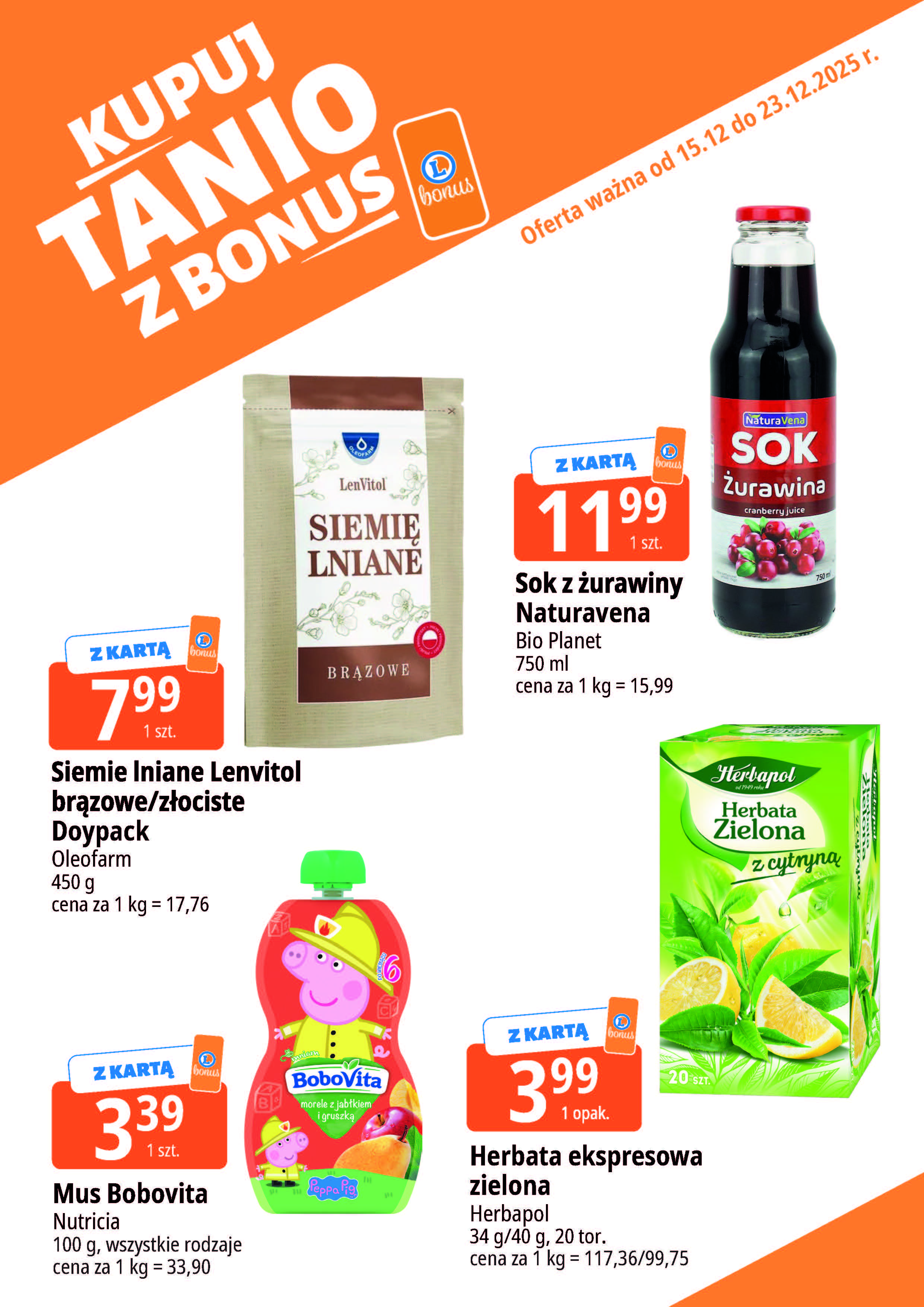 e-leclerc - Gazetka E.Leclerc - Bonus skanujesz kasę zyskujesz - ważna od 15.12. do 23.12. - page: 8