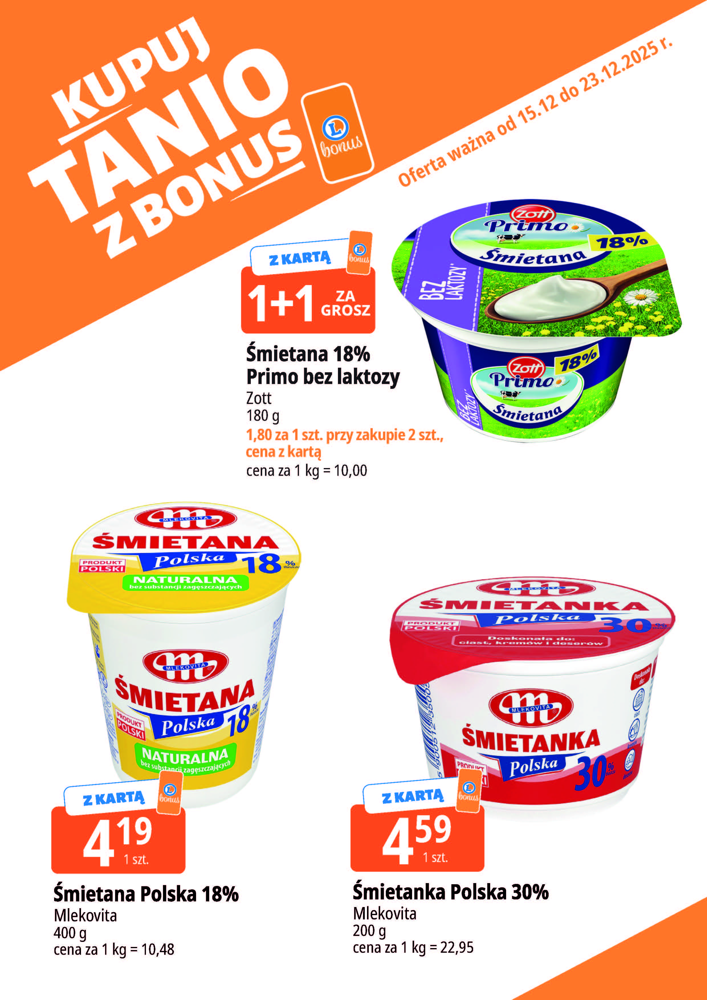 e-leclerc - Gazetka E.Leclerc - Bonus skanujesz kasę zyskujesz - ważna od 15.12. do 23.12. - page: 3