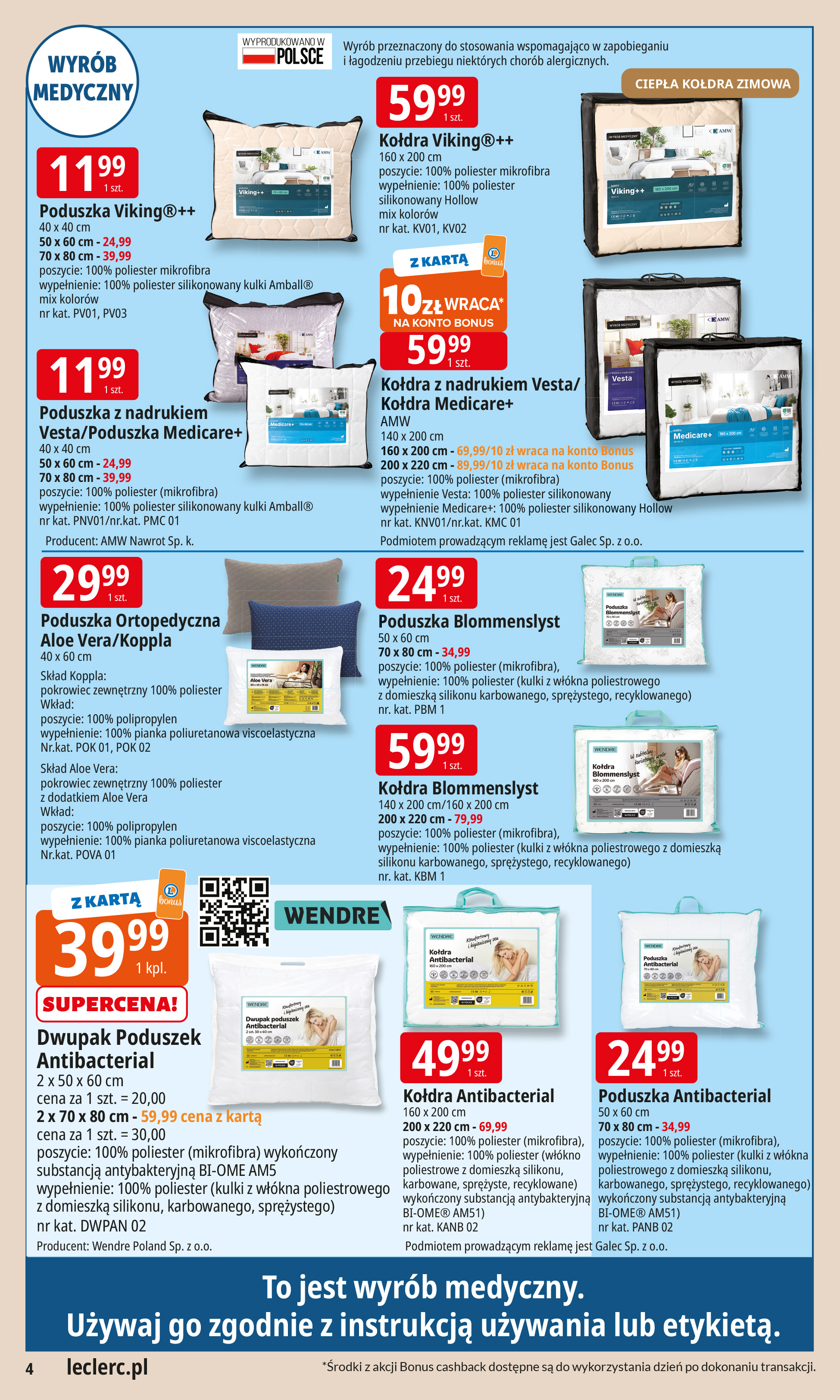 e-leclerc - Gazetka E.Leclerc - ważna od 29.12. do 10.01. - page: 4