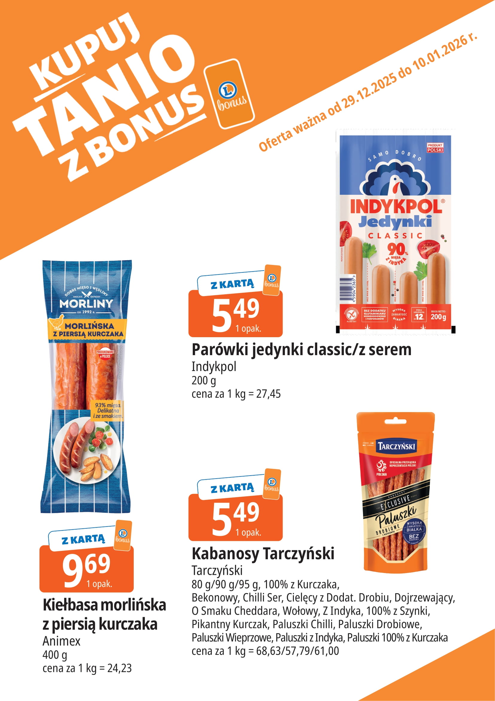 e-leclerc - Gazetka E.Leclerc - Bonus skanujesz kasę zyskujesz - ważna od 29.12. do 10.01. - page: 7