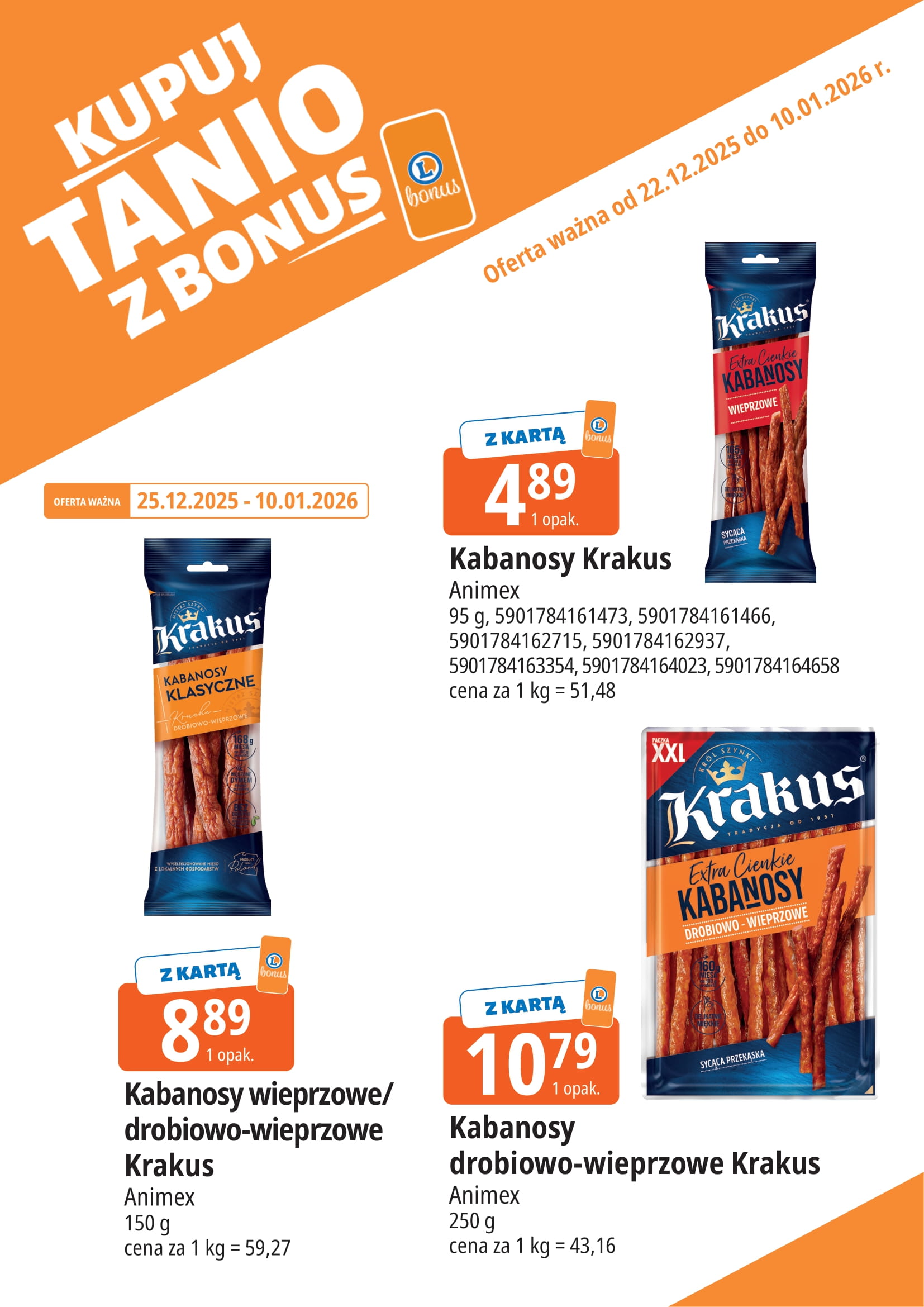 e-leclerc - Gazetka E.Leclerc - Bonus skanujesz kasę zyskujesz - ważna od 29.12. do 10.01. - page: 6