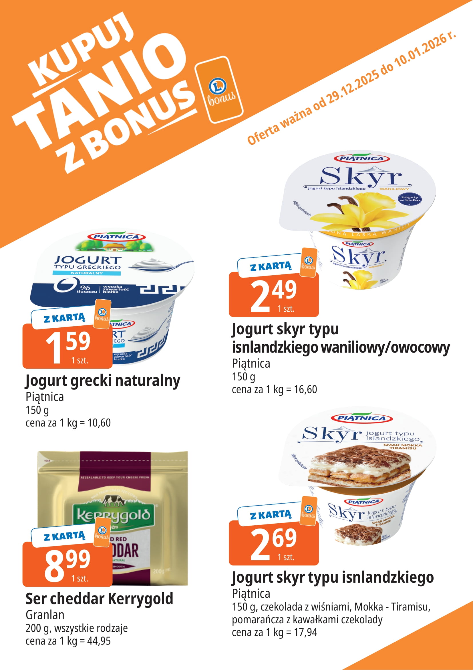 e-leclerc - Gazetka E.Leclerc - Bonus skanujesz kasę zyskujesz - ważna od 29.12. do 10.01. - page: 1