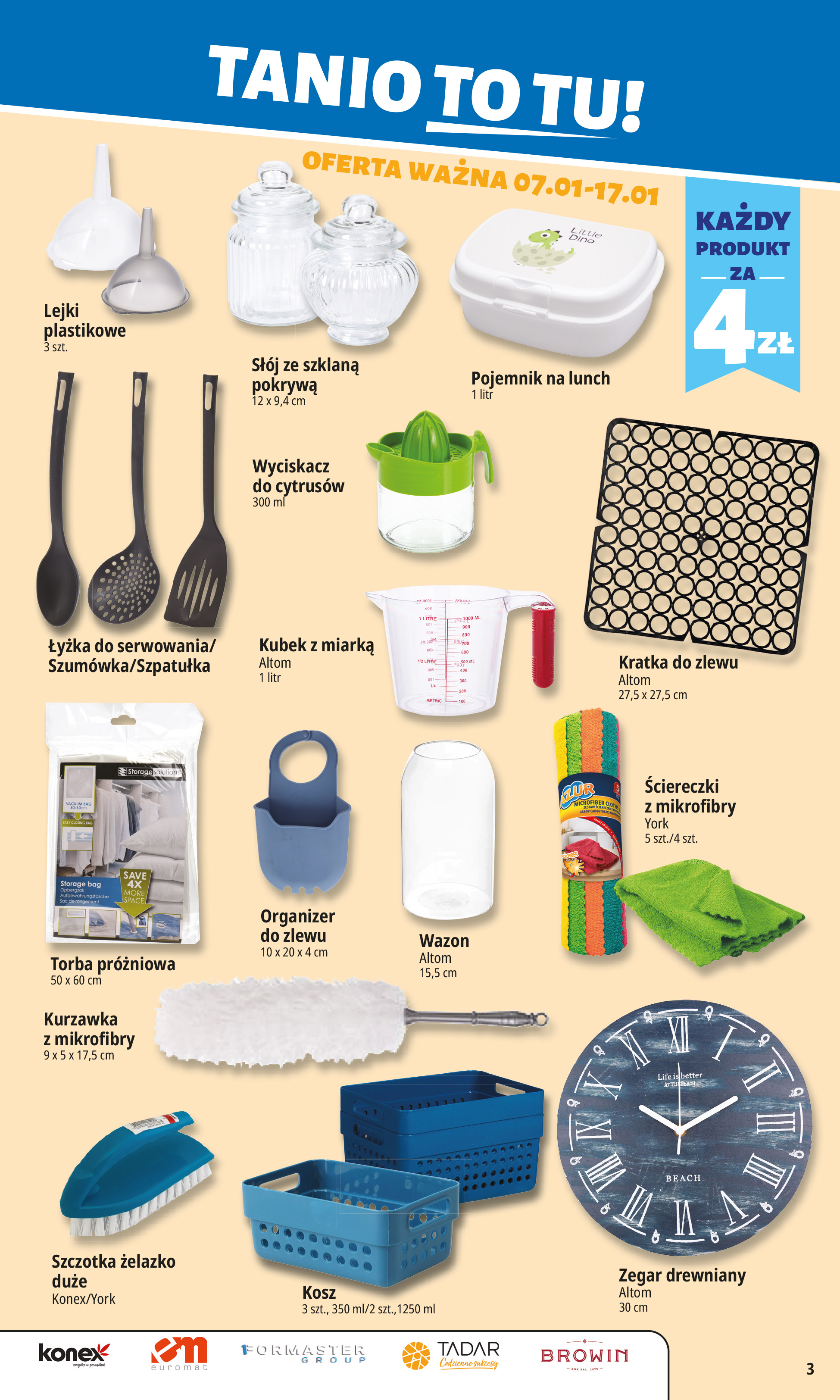 e-leclerc - Gazetka E.Leclerc - ważna od 07.01. do 12.01. - page: 3