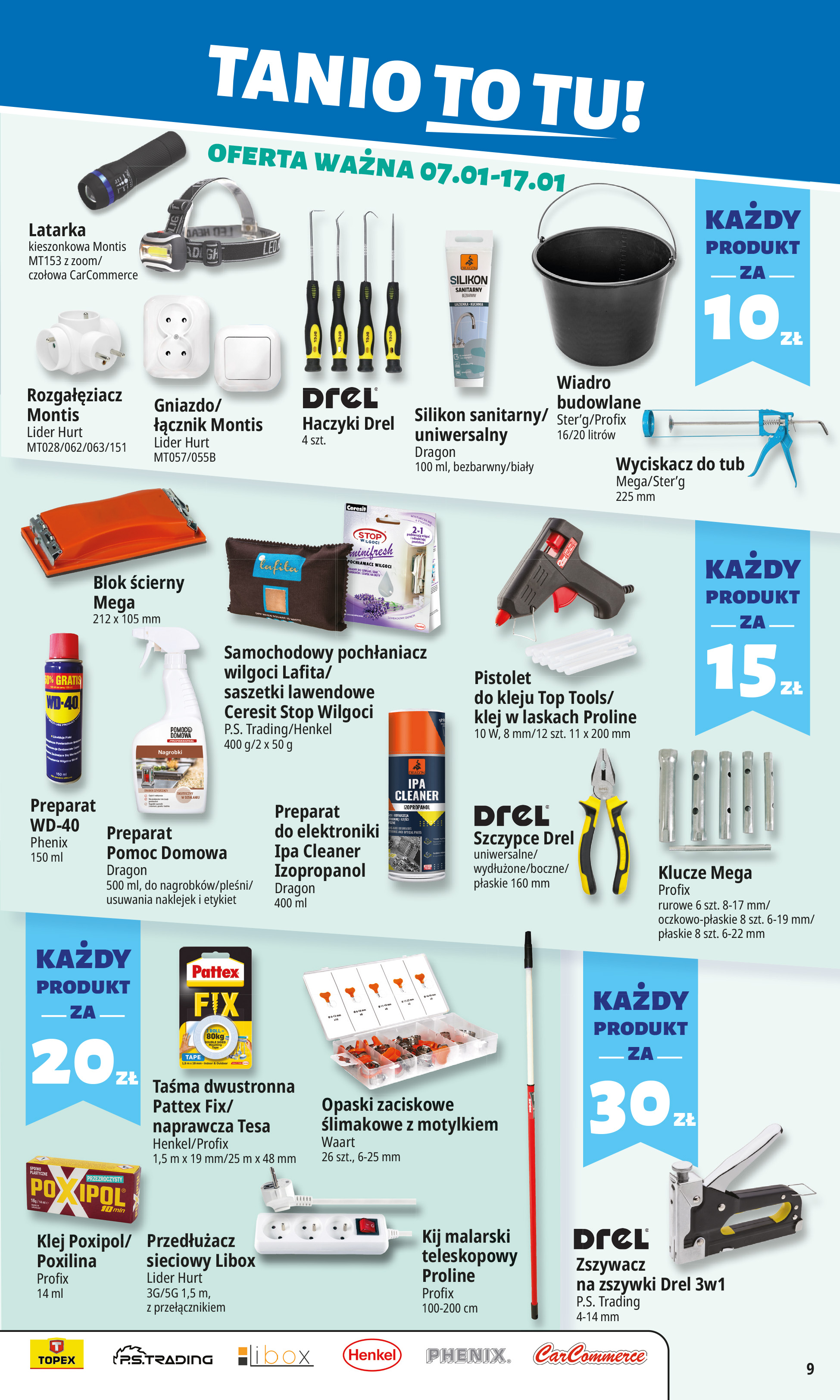 e-leclerc - Gazetka E.Leclerc - ważna od 07.01. do 12.01. - page: 9