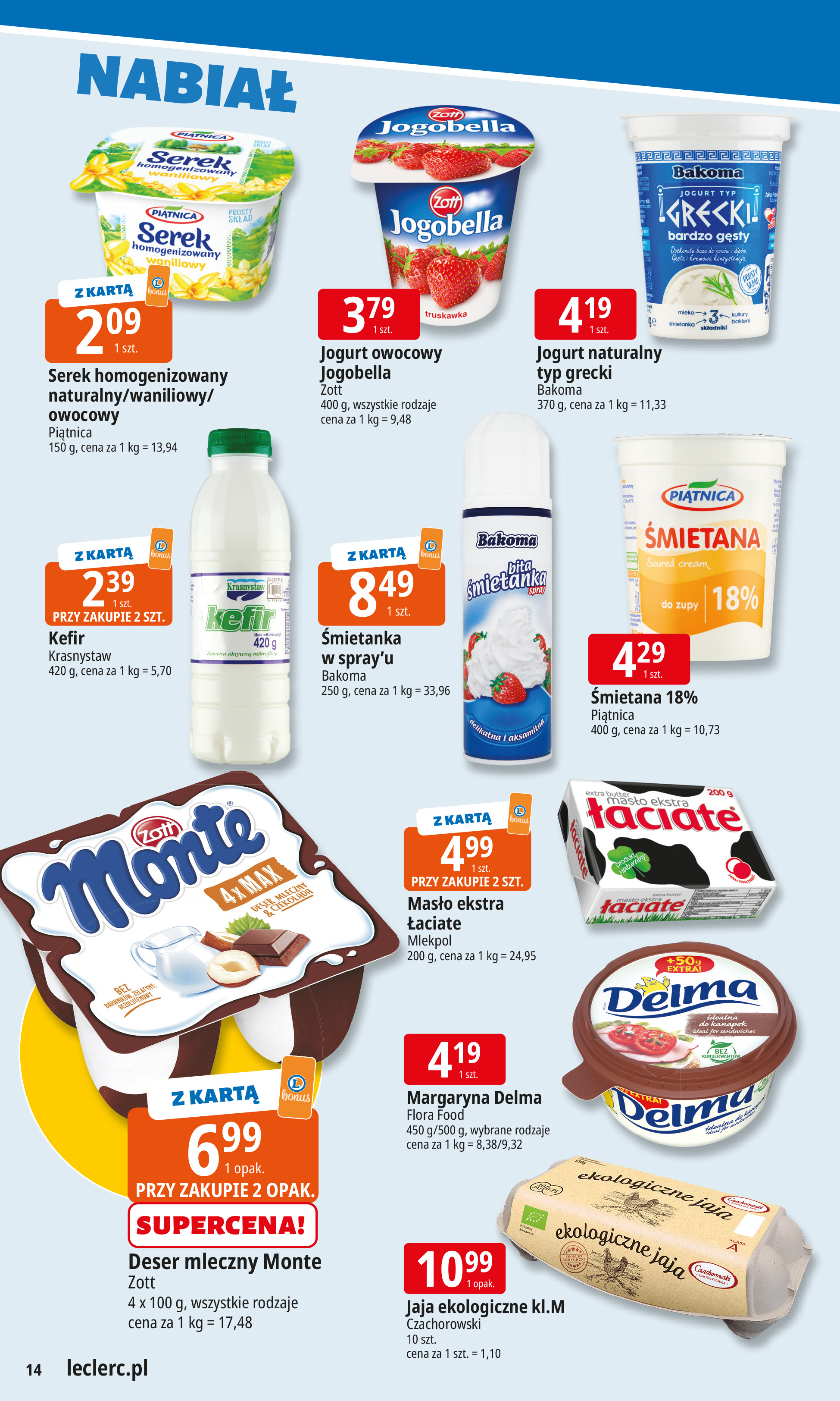 e-leclerc - Gazetka E.Leclerc - ważna od 07.01. do 12.01. - page: 14
