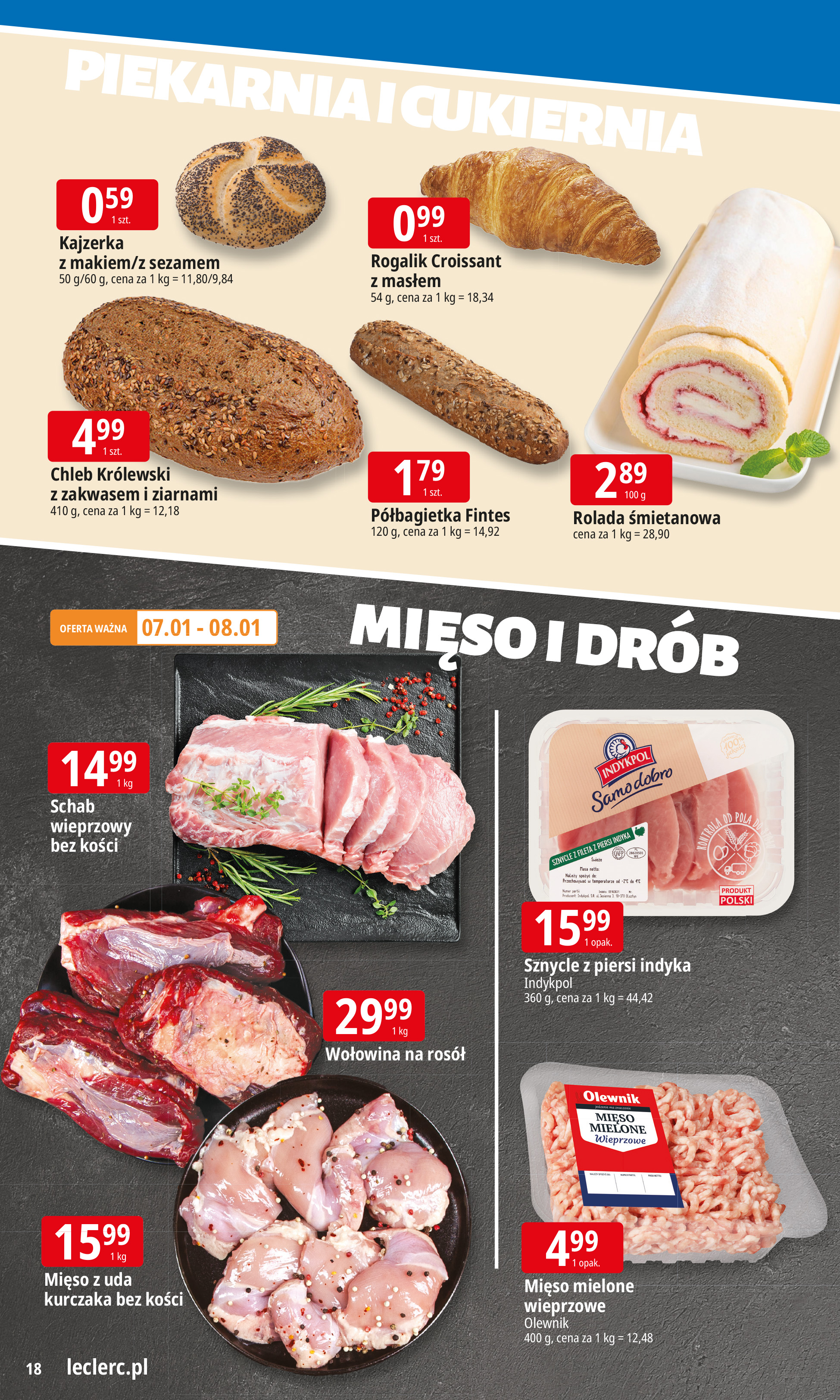 e-leclerc - Gazetka E.Leclerc - ważna od 07.01. do 12.01. - page: 18
