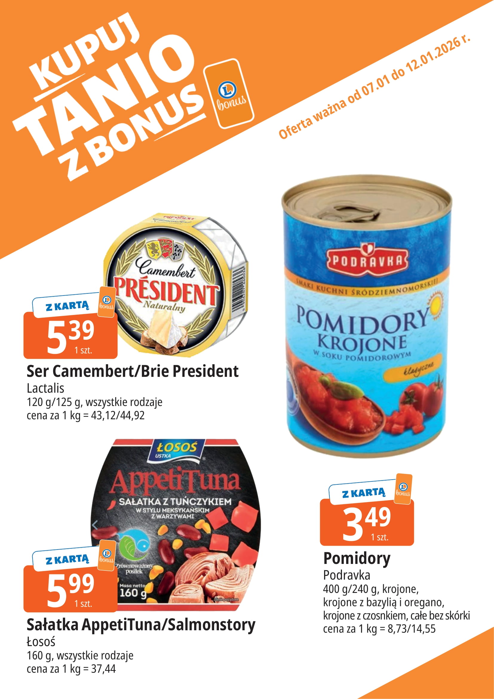 e-leclerc - Gazetka E.Leclerc - Kupuj tanio z bonus - ważna od 07.01. do 12.01. - page: 6