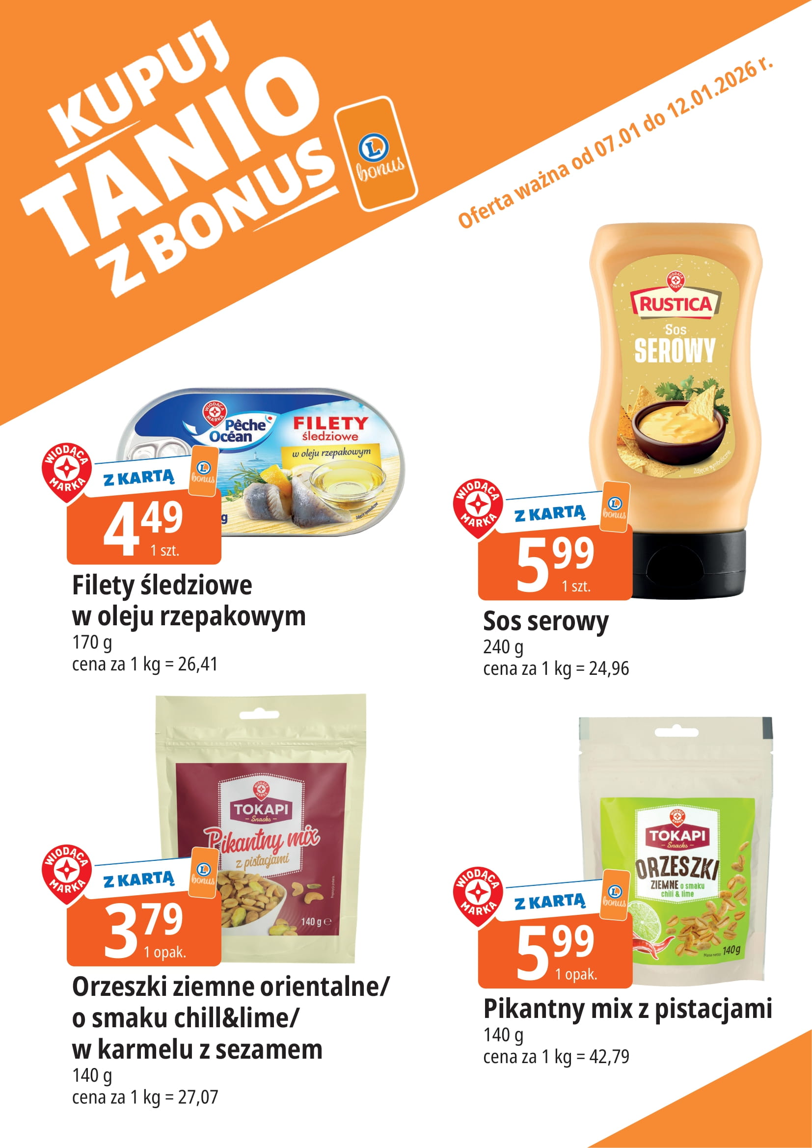 e-leclerc - Gazetka E.Leclerc - Kupuj tanio z bonus - ważna od 07.01. do 12.01. - page: 7