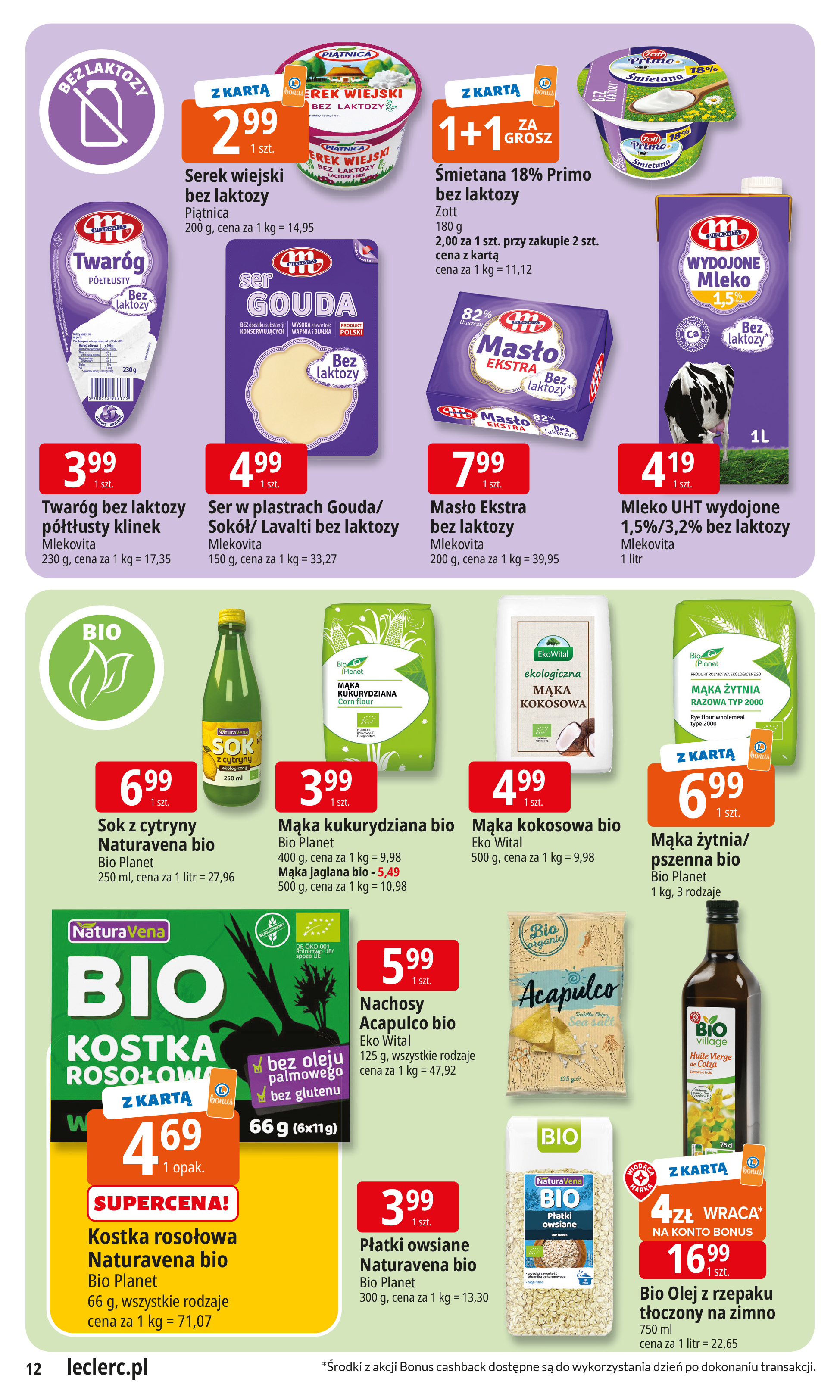 e-leclerc - Gazetka E.Leclerc - ważna od 13.01. do 25.01. - page: 12