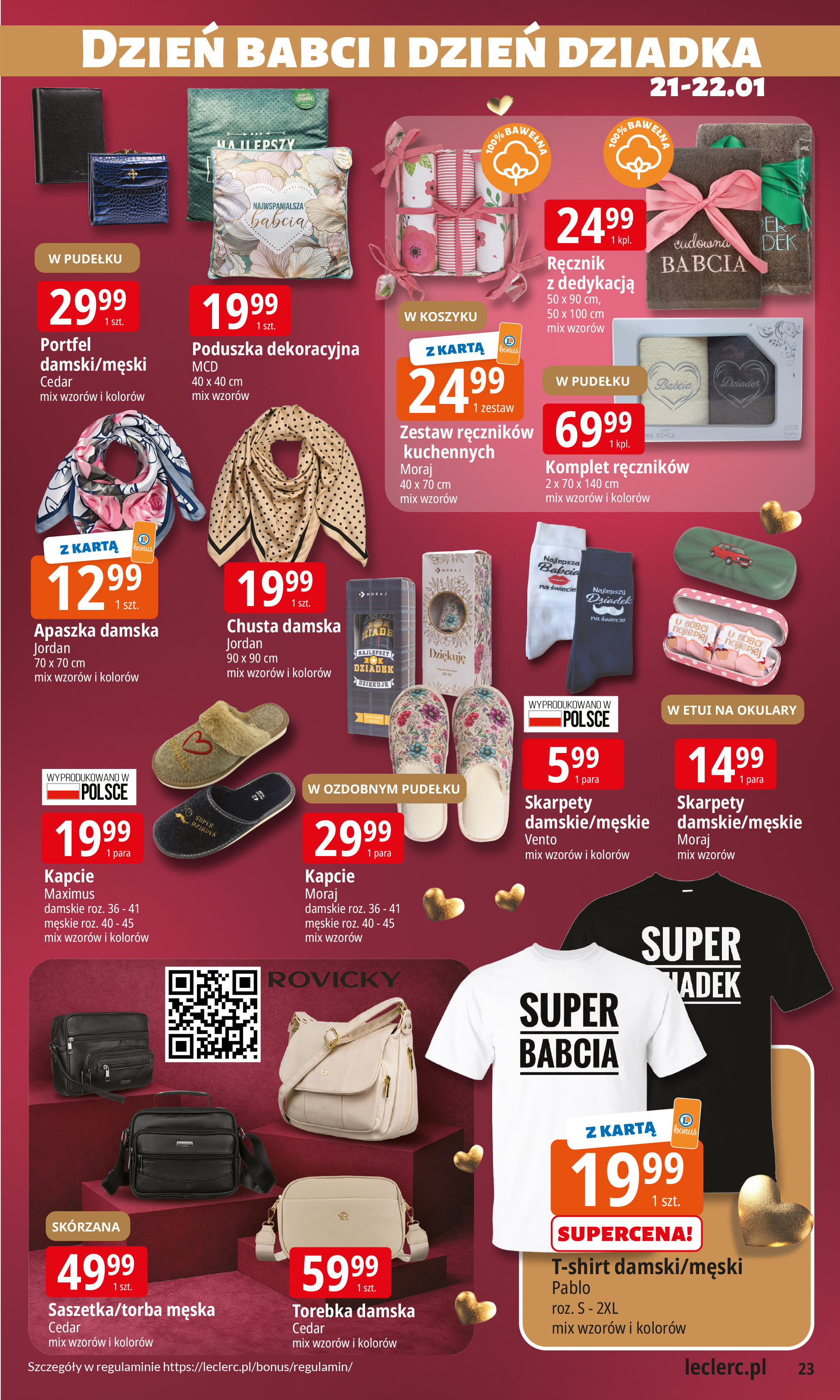 e-leclerc - Gazetka E.Leclerc - ważna od 13.01. do 25.01. - page: 23