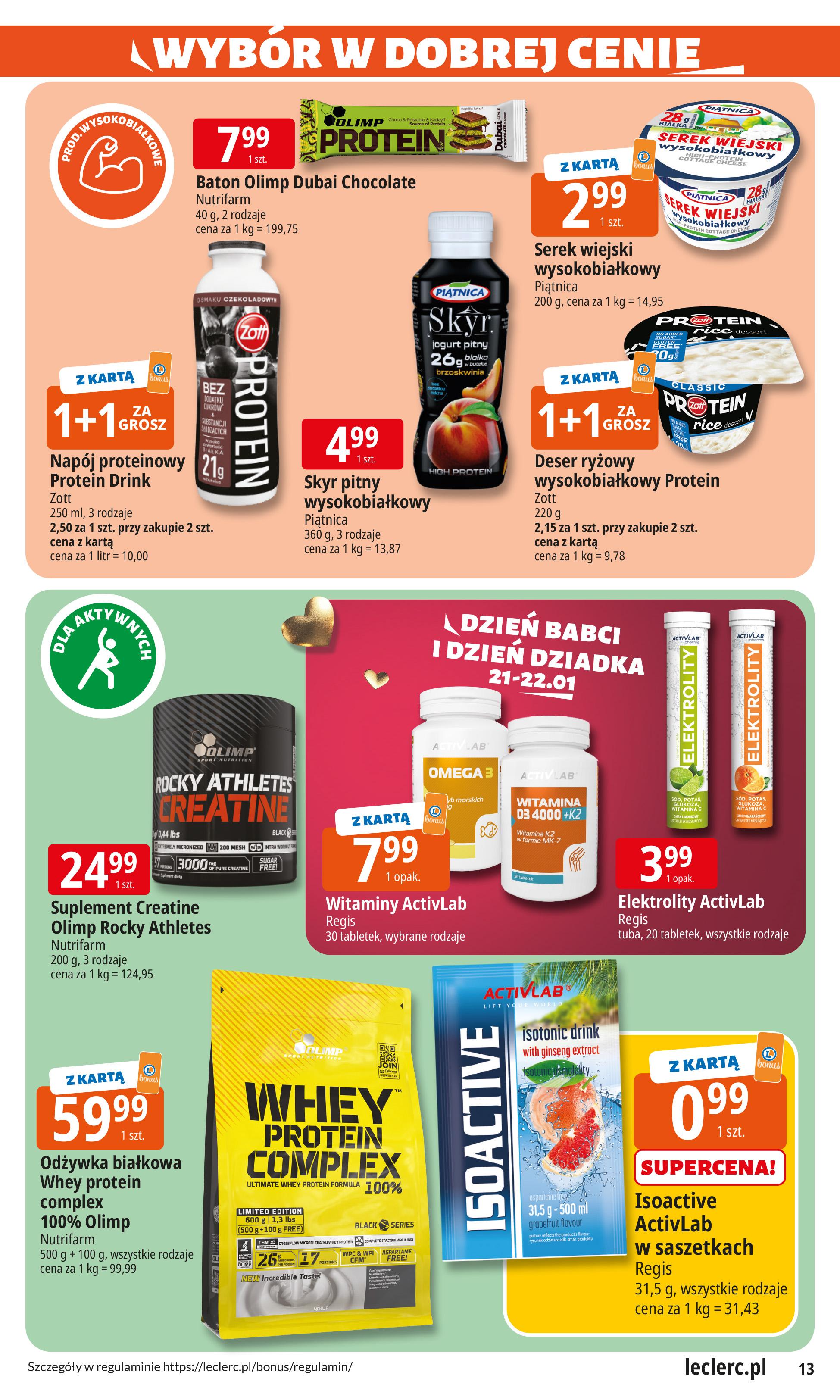 e-leclerc - Gazetka E.Leclerc - ważna od 13.01. do 25.01. - page: 13