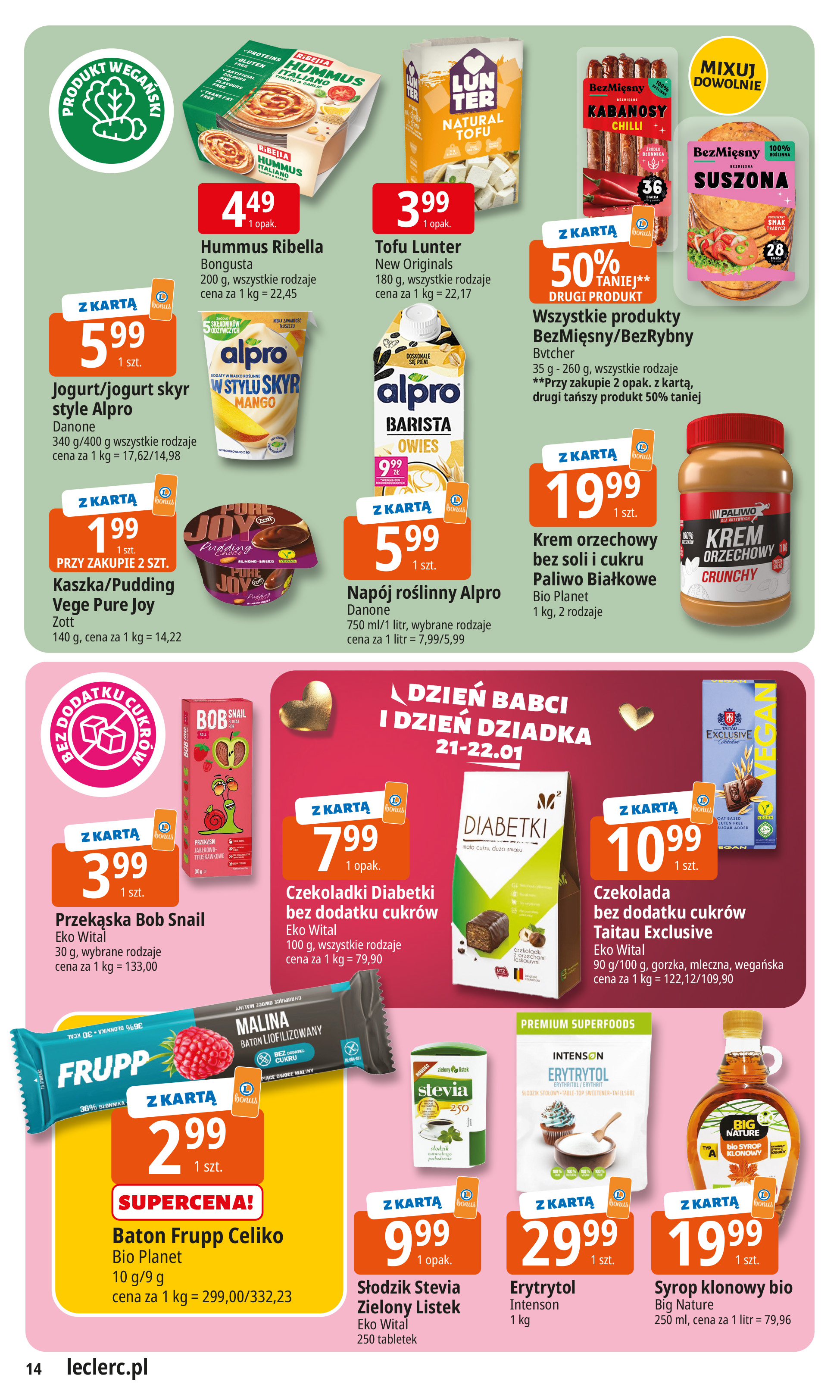 e-leclerc - Gazetka E.Leclerc - ważna od 13.01. do 25.01. - page: 14