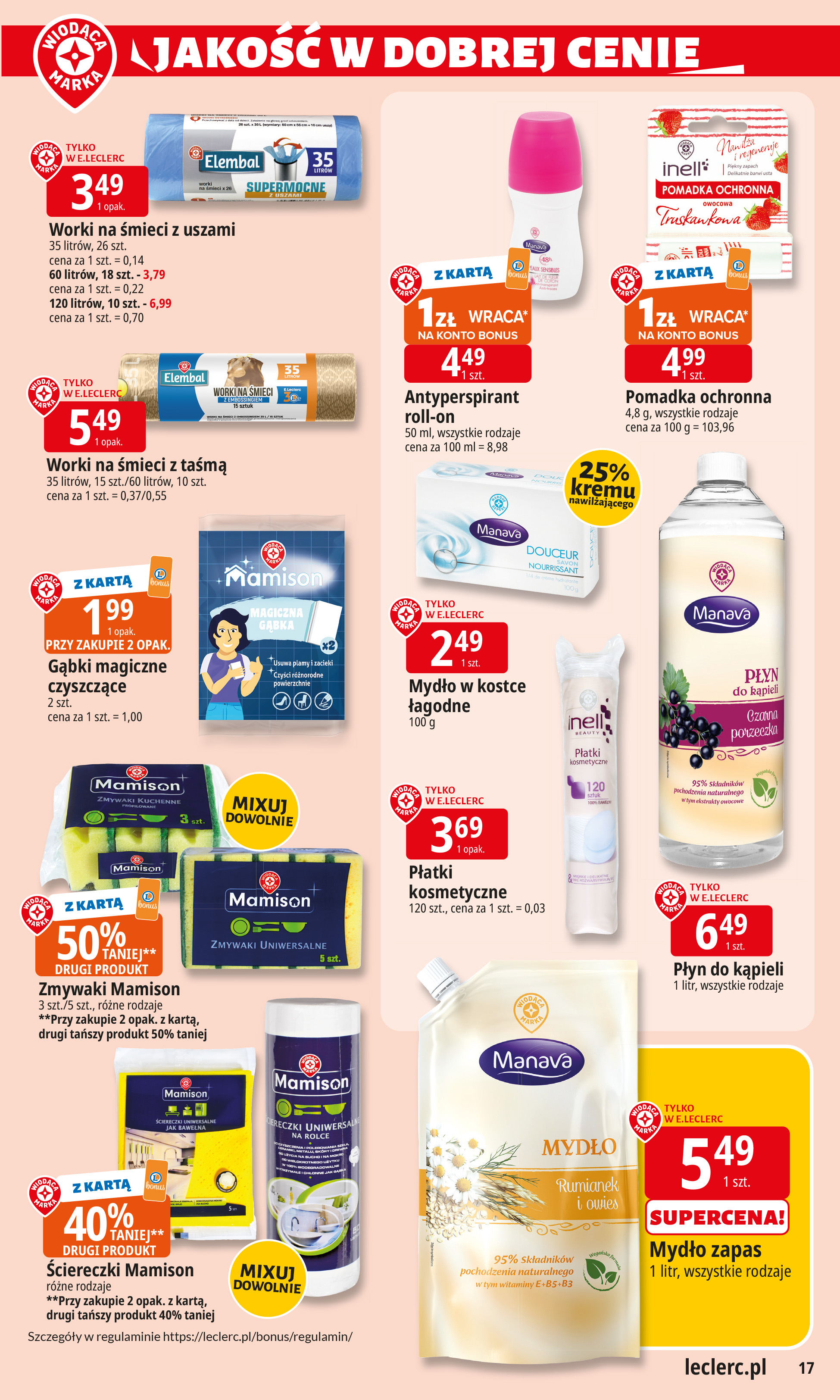 e-leclerc - Gazetka E.Leclerc - ważna od 13.01. do 25.01. - page: 17