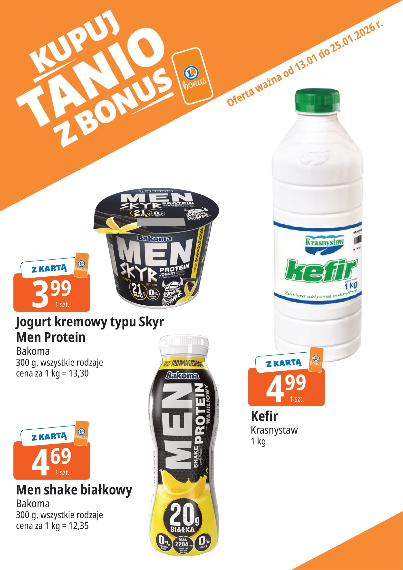 e-leclerc - Gazetka E.Leclerc - Bonus skanujesz kasę zyskujesz - ważna od 13.01. do 25.01. - page: 3