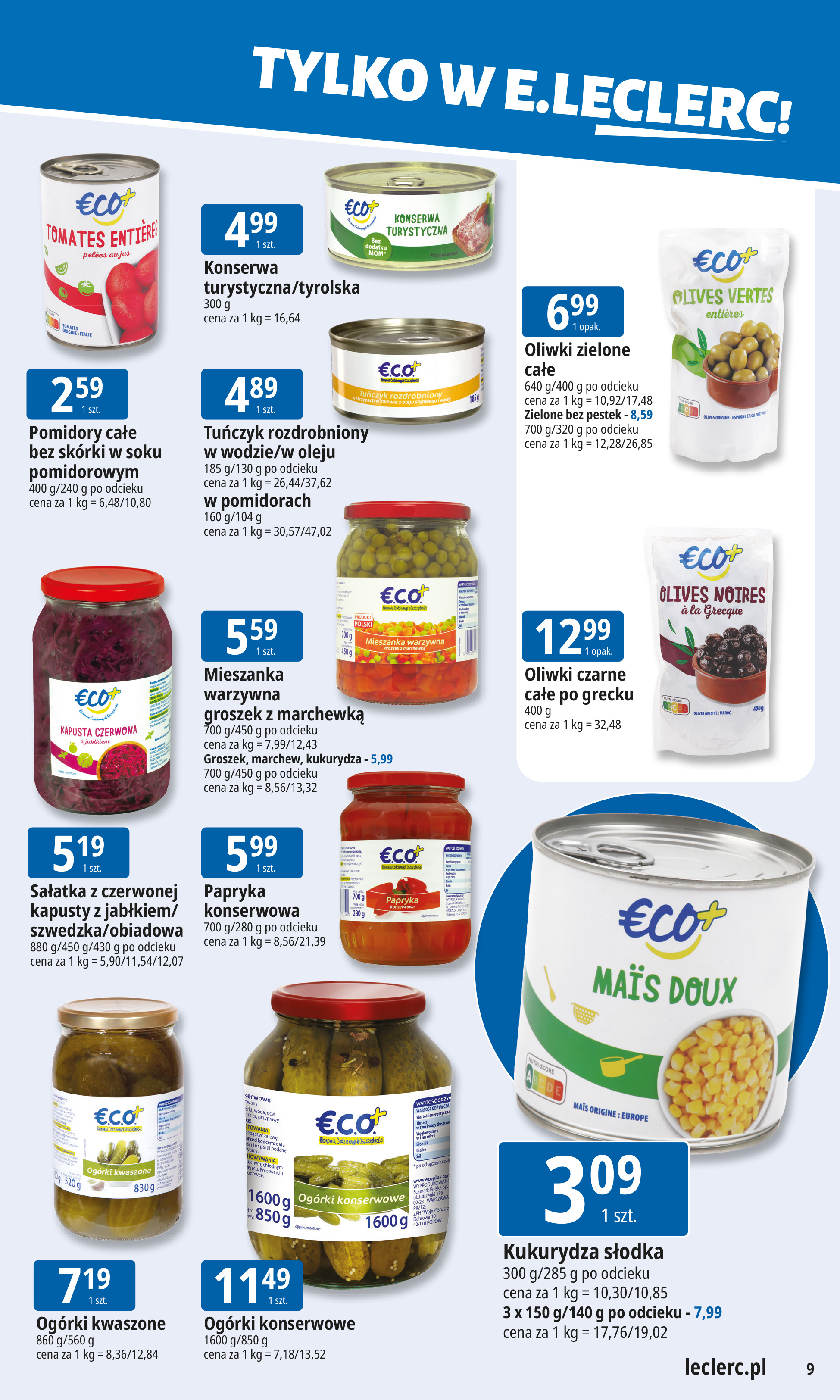 e-leclerc - Gazetka E.Leclerc - ważna od 19.01. do 26.01. - page: 9