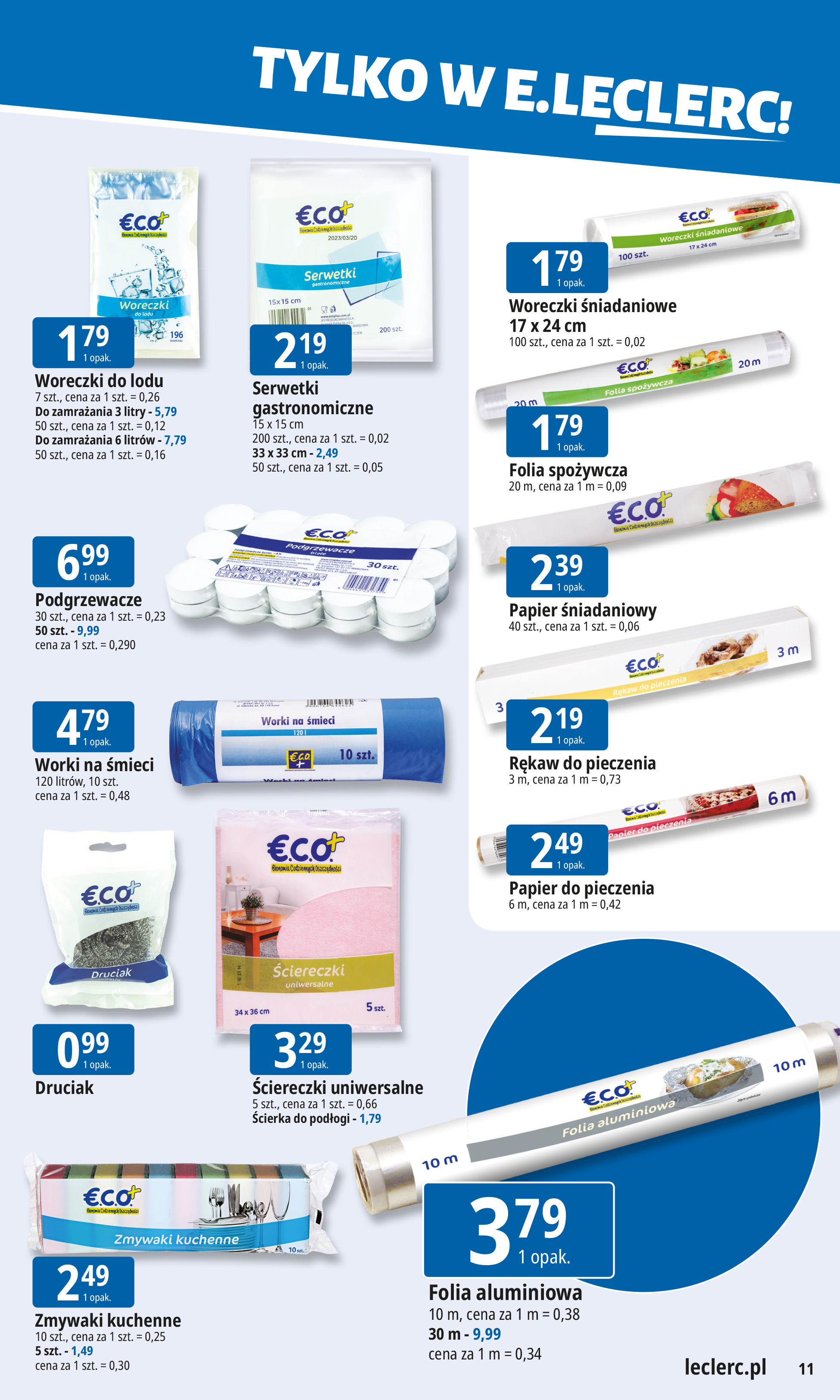 e-leclerc - Gazetka E.Leclerc - ważna od 19.01. do 26.01. - page: 11