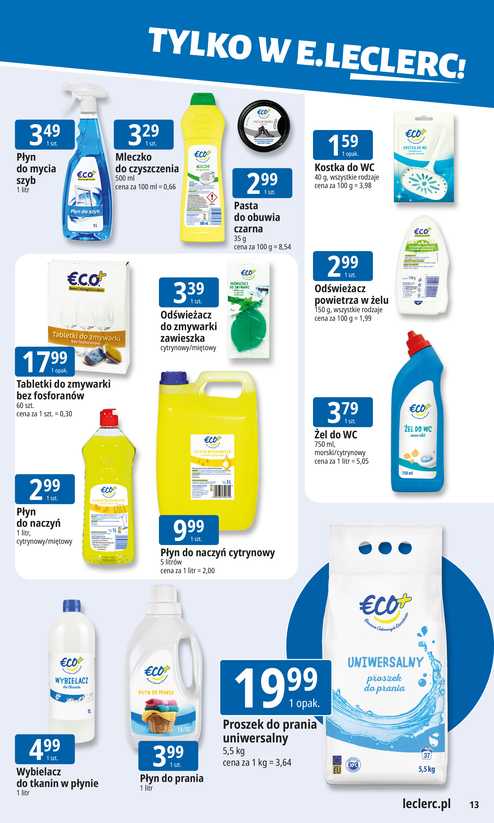 e-leclerc - Gazetka E.Leclerc - ważna od 19.01. do 26.01. - page: 13