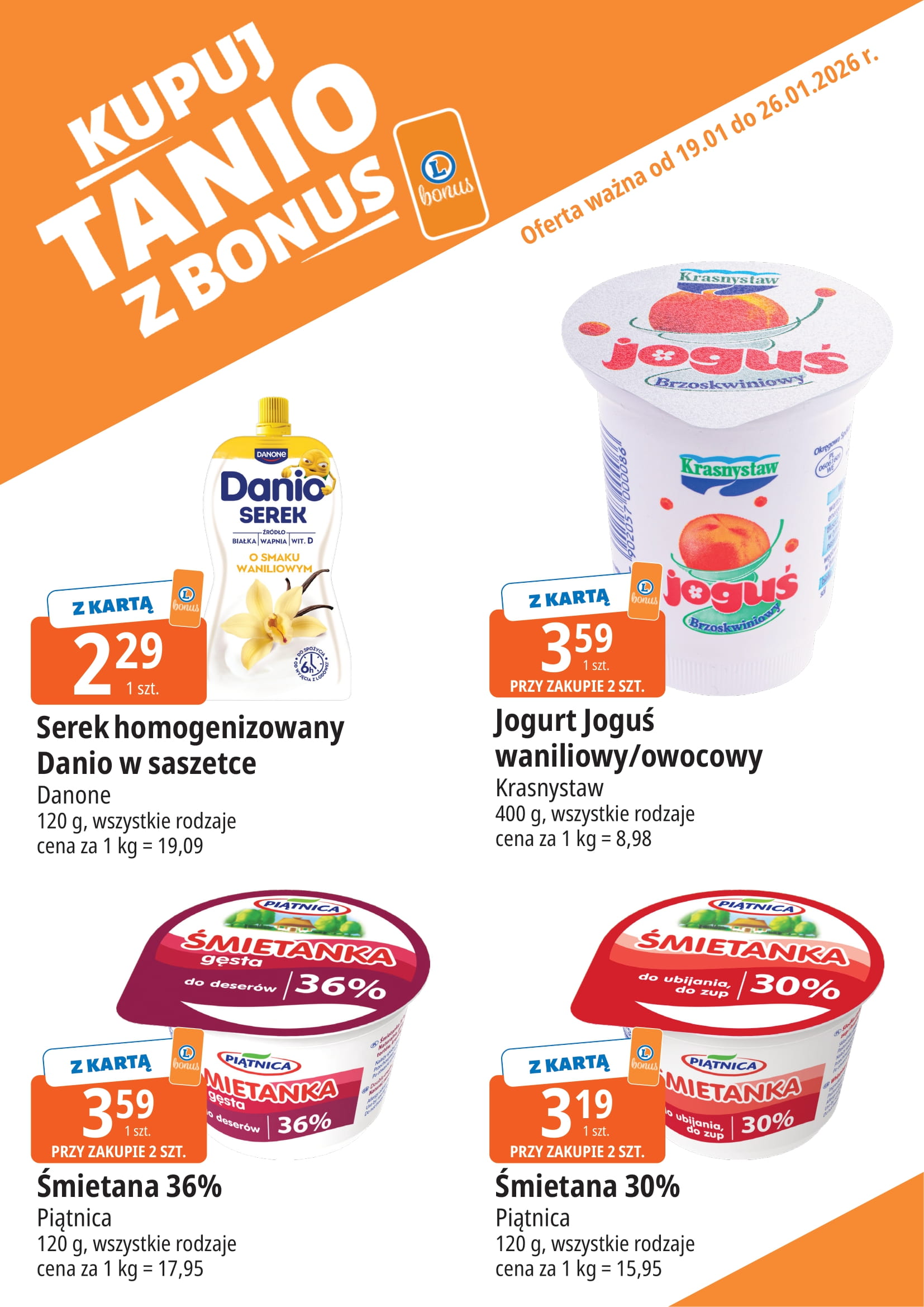 e-leclerc - Gazetka E.Leclerc - Kupuj tanio z bonus - ważna od 19.01. do 26.01. - page: 3