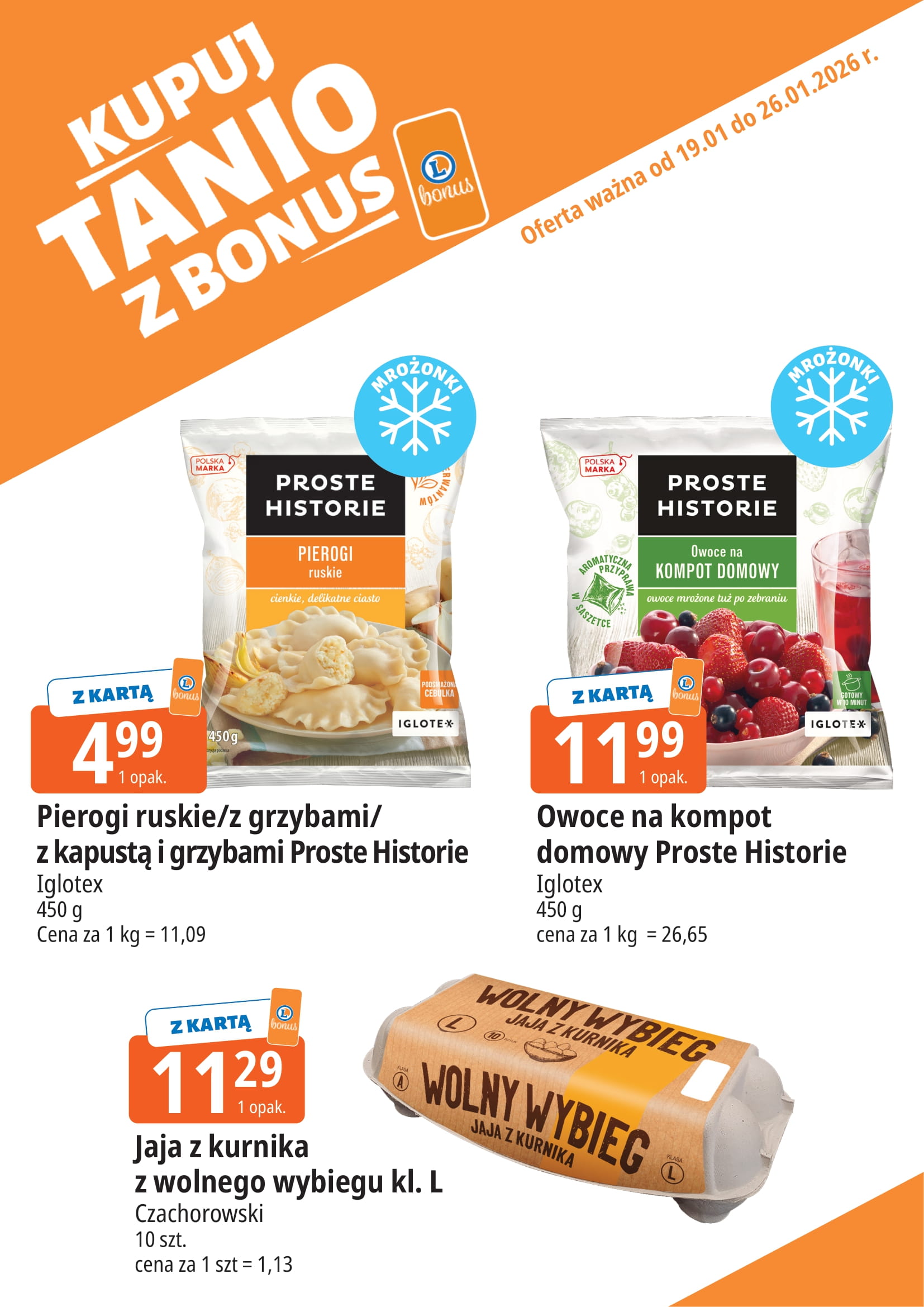 e-leclerc - Gazetka E.Leclerc - Kupuj tanio z bonus - ważna od 19.01. do 26.01. - page: 6