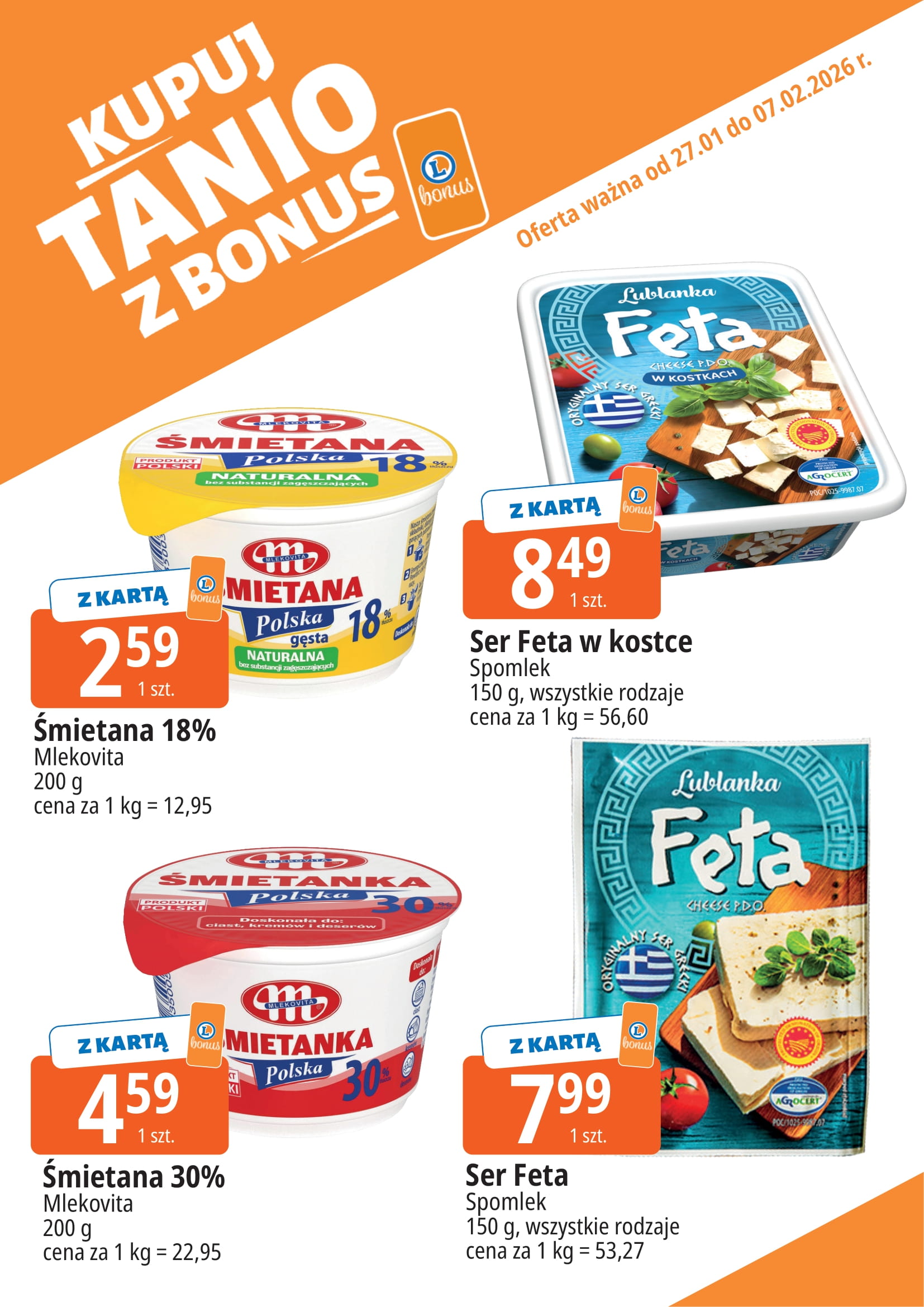 e-leclerc - Gazetka E.Leclerc - Kupuj tanio z bonus - ważna od 27.01. do 07.02. - page: 3