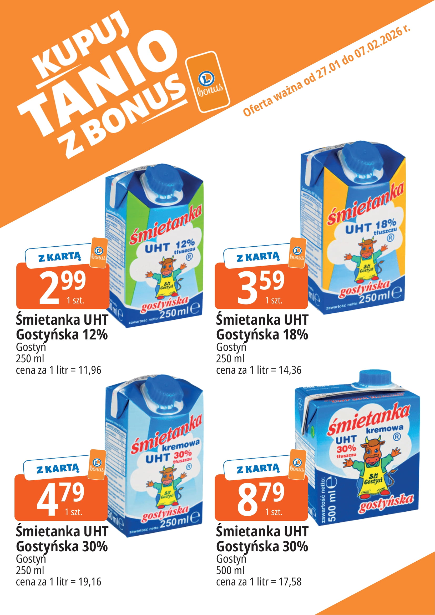 e-leclerc - Gazetka E.Leclerc - Kupuj tanio z bonus - ważna od 27.01. do 07.02. - page: 4