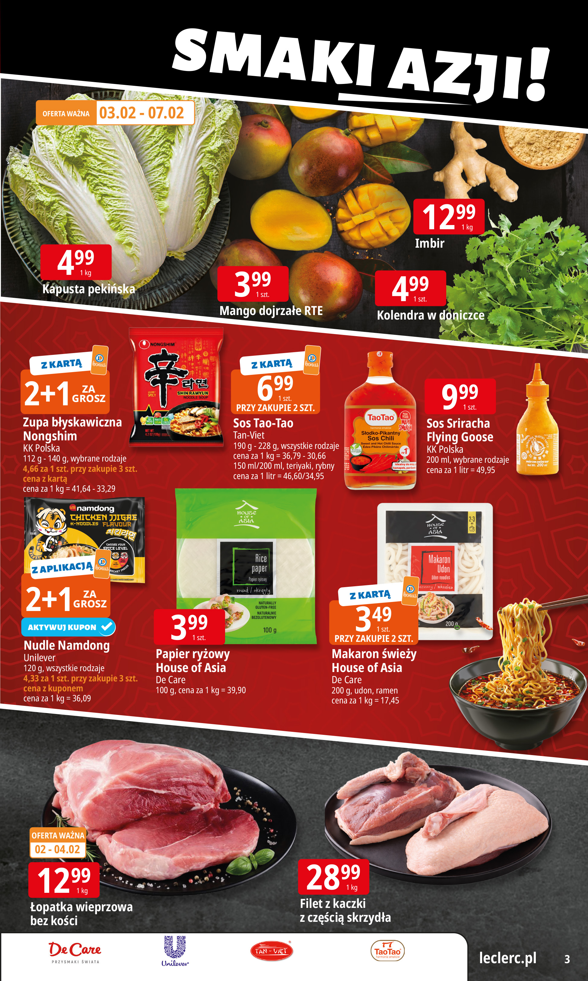 e-leclerc - Gazetka E.Leclerc - Smaki Azji - ważna od 02.02.2026 do 09.02.2026 - page: 3
