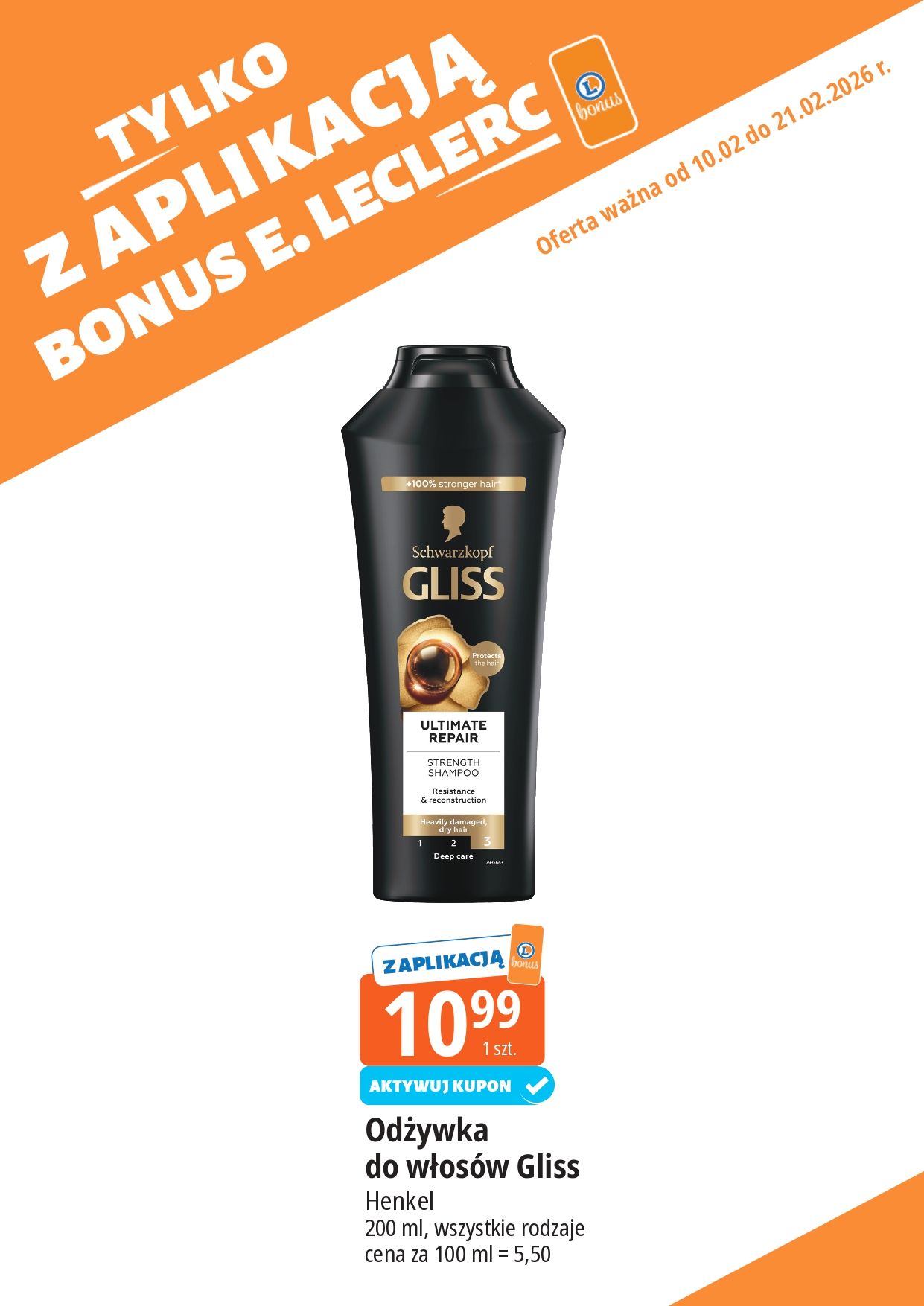 e-leclerc - Gazetka E.Leclerc - Bonus skanujesz kasę zyskujesz - ważna od 10.02.2026 do 21.02.2026 - page: 11