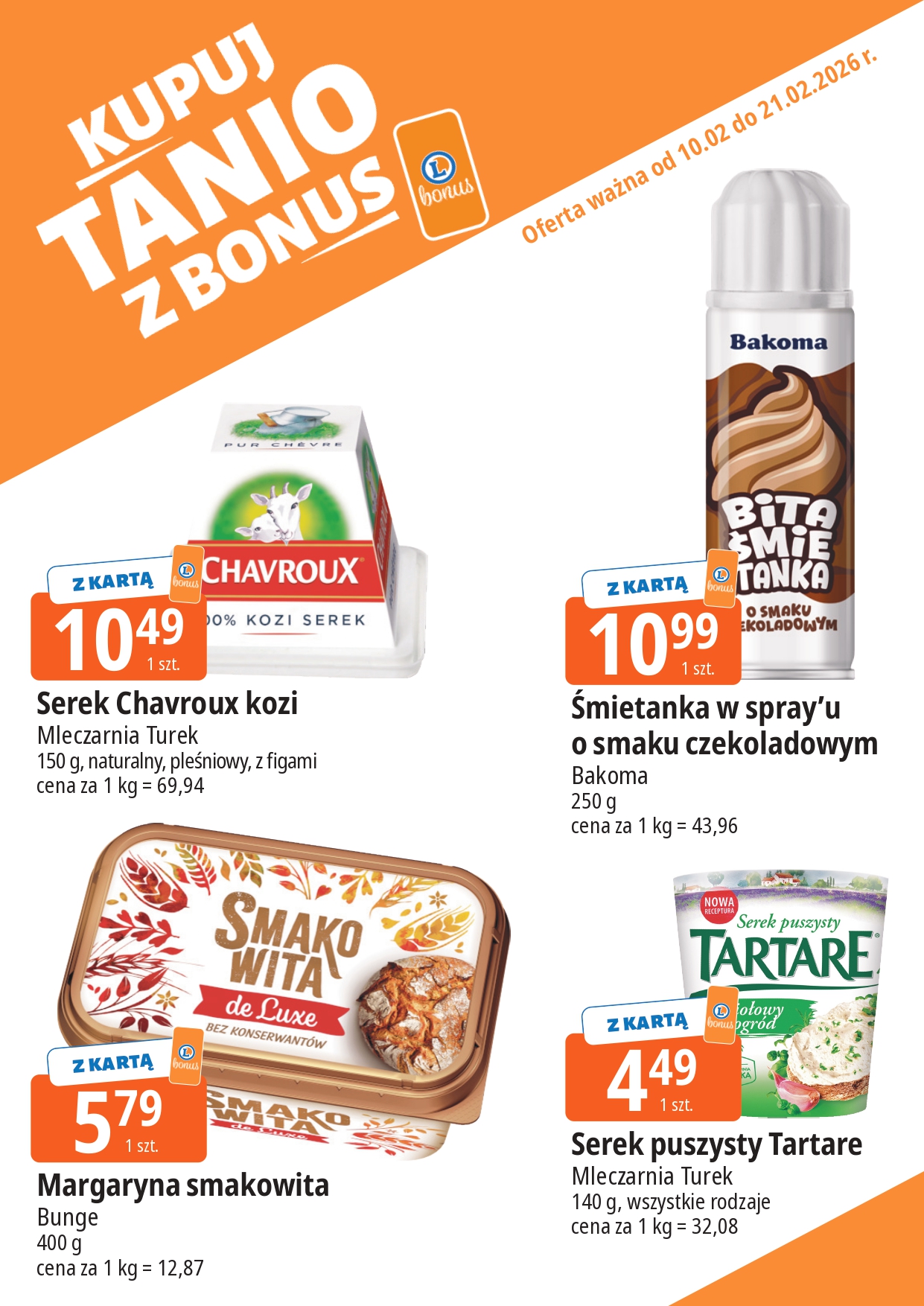 e-leclerc - Gazetka E.Leclerc - Bonus skanujesz kasę zyskujesz - ważna od 10.02.2026 do 21.02.2026 - page: 6