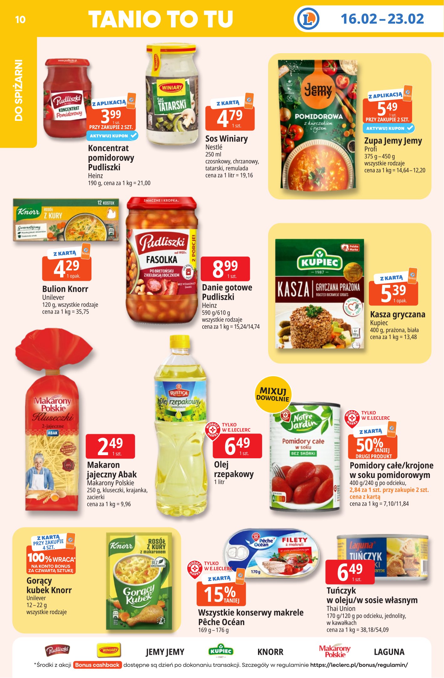 e-leclerc - Gazetka E.Leclerc - ważna od 16.02.2026 do 23.02.2026 - page: 10