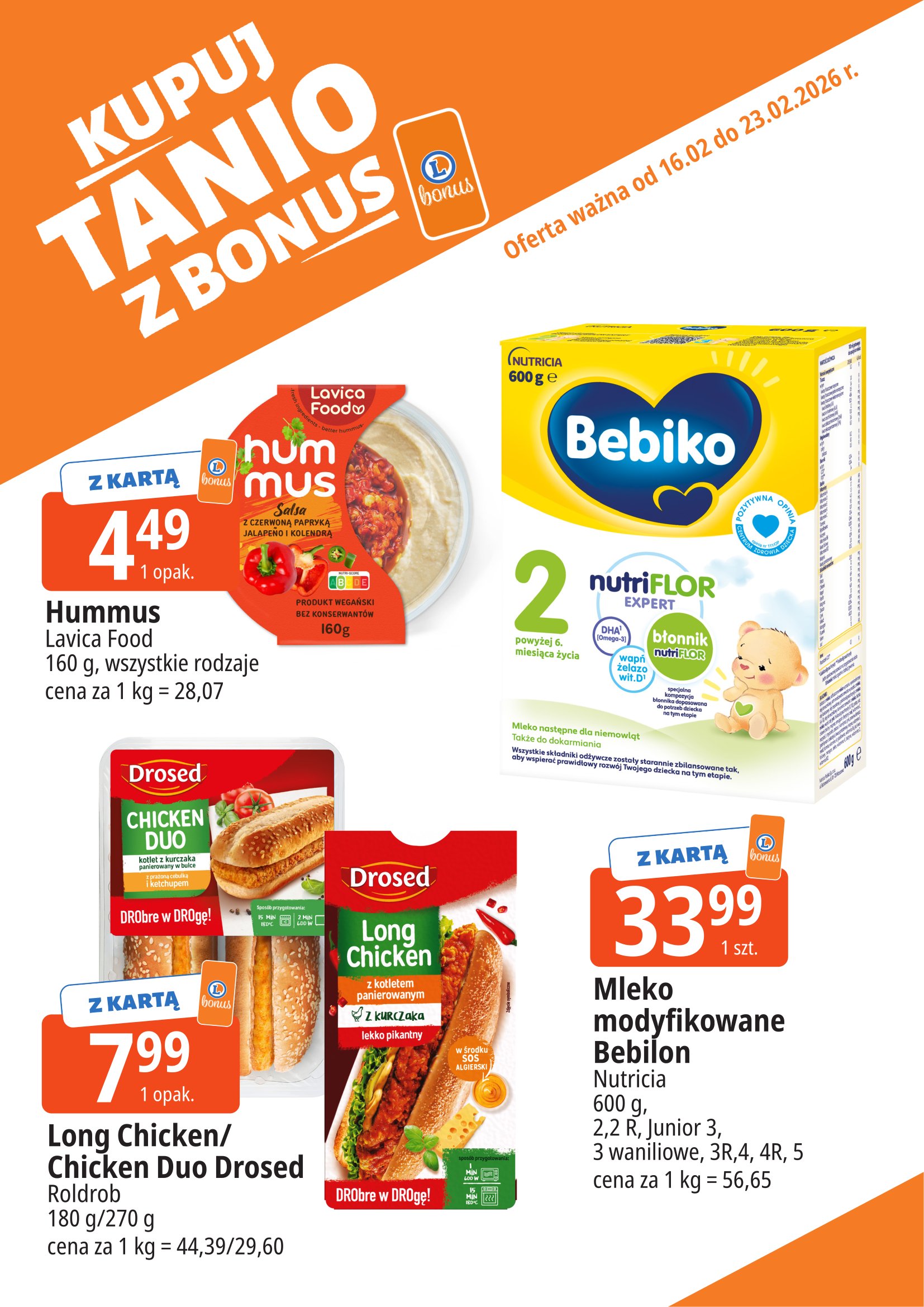 e-leclerc - Gazetka E.Leclerc - Kupuj tanio z bonus - ważna od 16.02.2026 do 23.02.2026 - page: 7