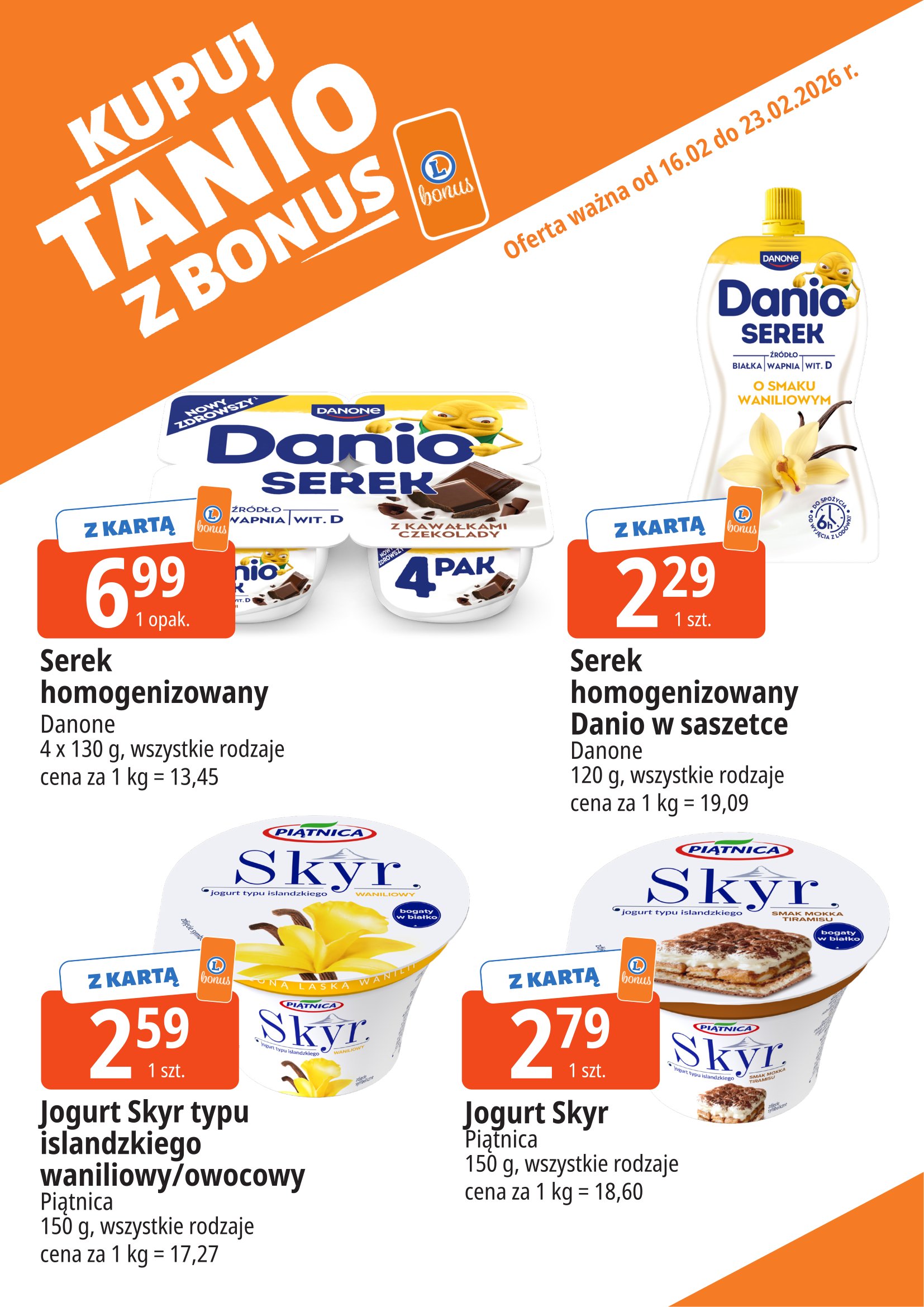 e-leclerc - Gazetka E.Leclerc - Kupuj tanio z bonus - ważna od 16.02.2026 do 23.02.2026 - page: 3