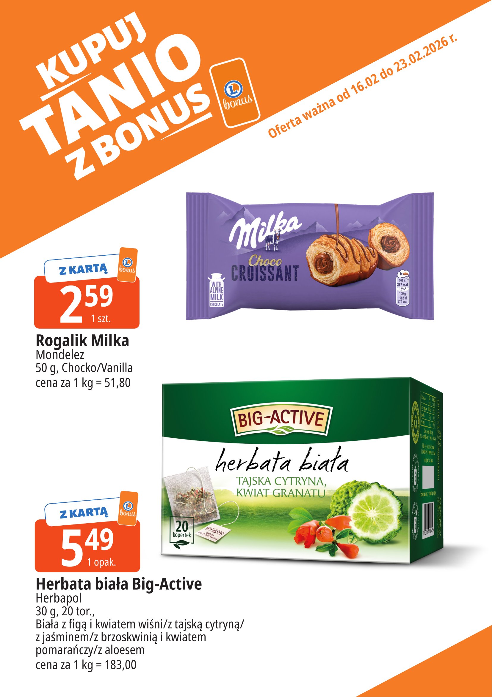 e-leclerc - Gazetka E.Leclerc - Kupuj tanio z bonus - ważna od 16.02.2026 do 23.02.2026 - page: 8