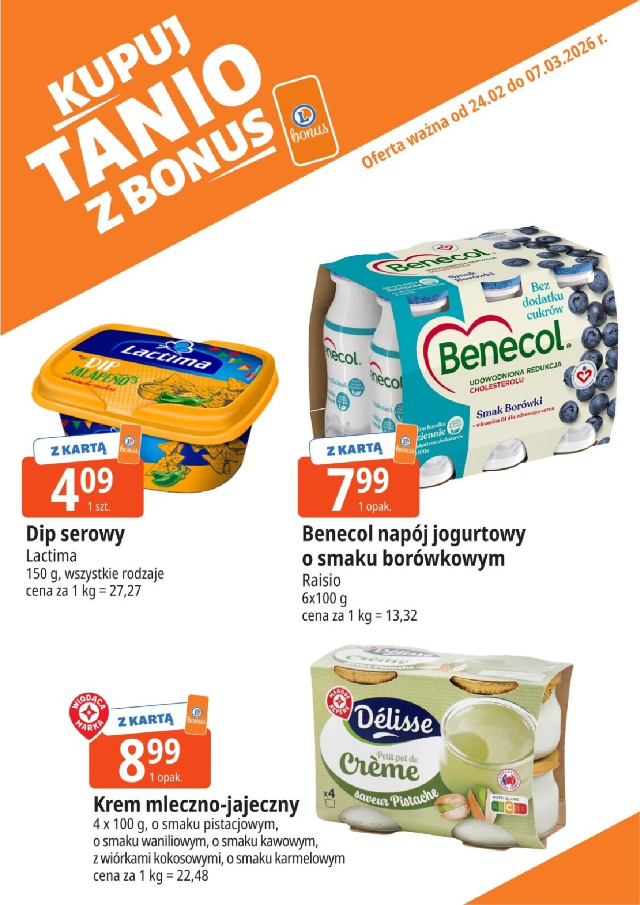 e-leclerc - Gazetka E.Leclerc - Bonus skanujesz kasę zyskujesz - ważna od 24.02.2026 do 07.03.2026 - page: 5