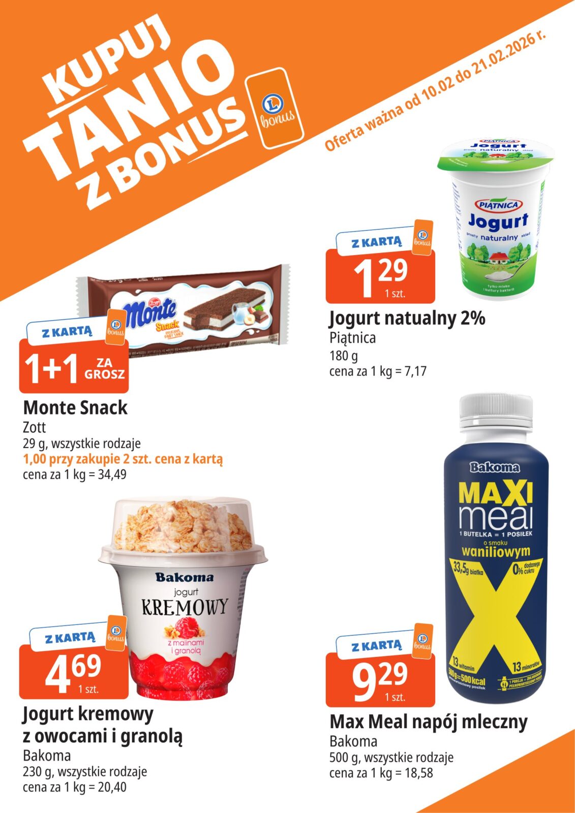 e-leclerc - Gazetka E.Leclerc - Bonus skanujesz kasę zyskujesz - ważna od 10.03.2026 do 21.03.2026 - page: 5