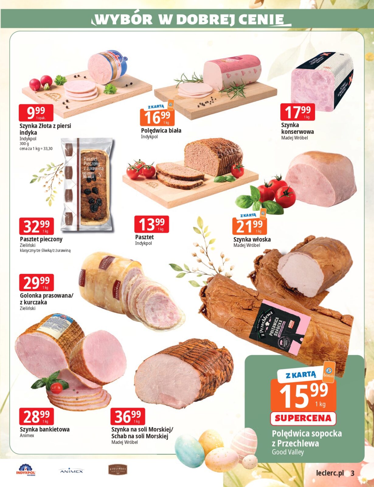 e-leclerc - Gazetka E.Leclerc - Wielkanoc - ważna od 17.03.2026 do 29.03.2026 - page: 3