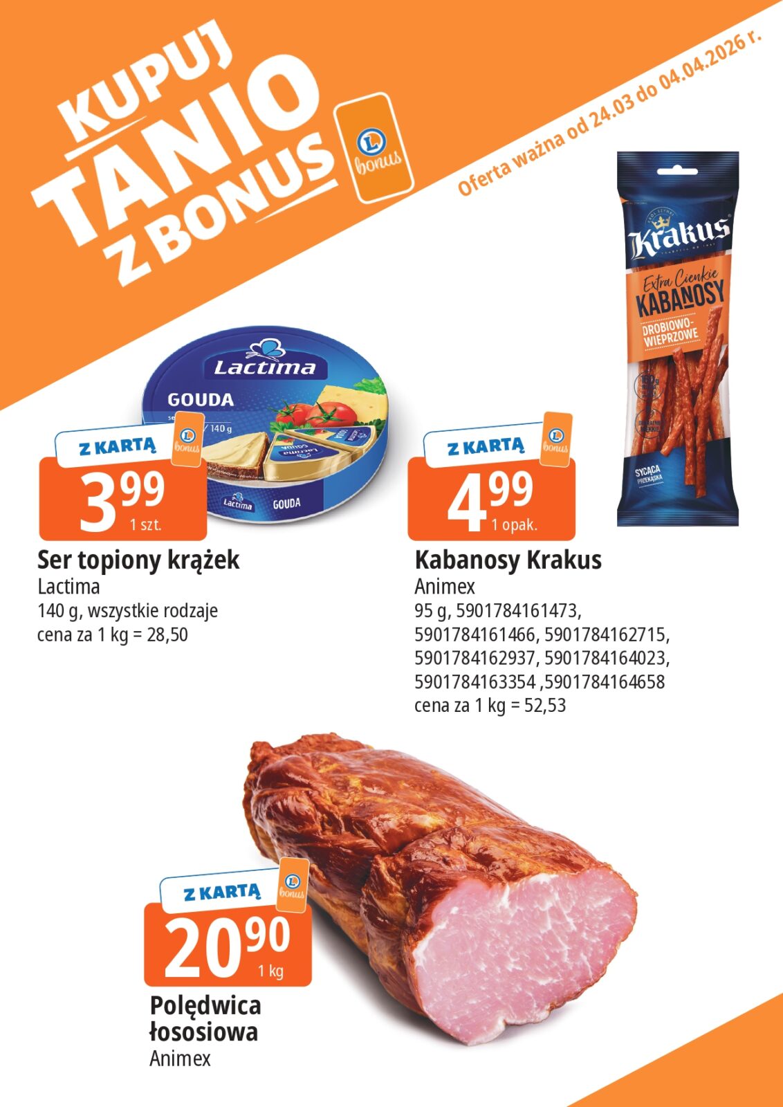 e-leclerc - Gazetka E.Leclerc - Kupuj tanio z bonus - ważna od 24.03.2026 do 04.04.2026 - page: 9