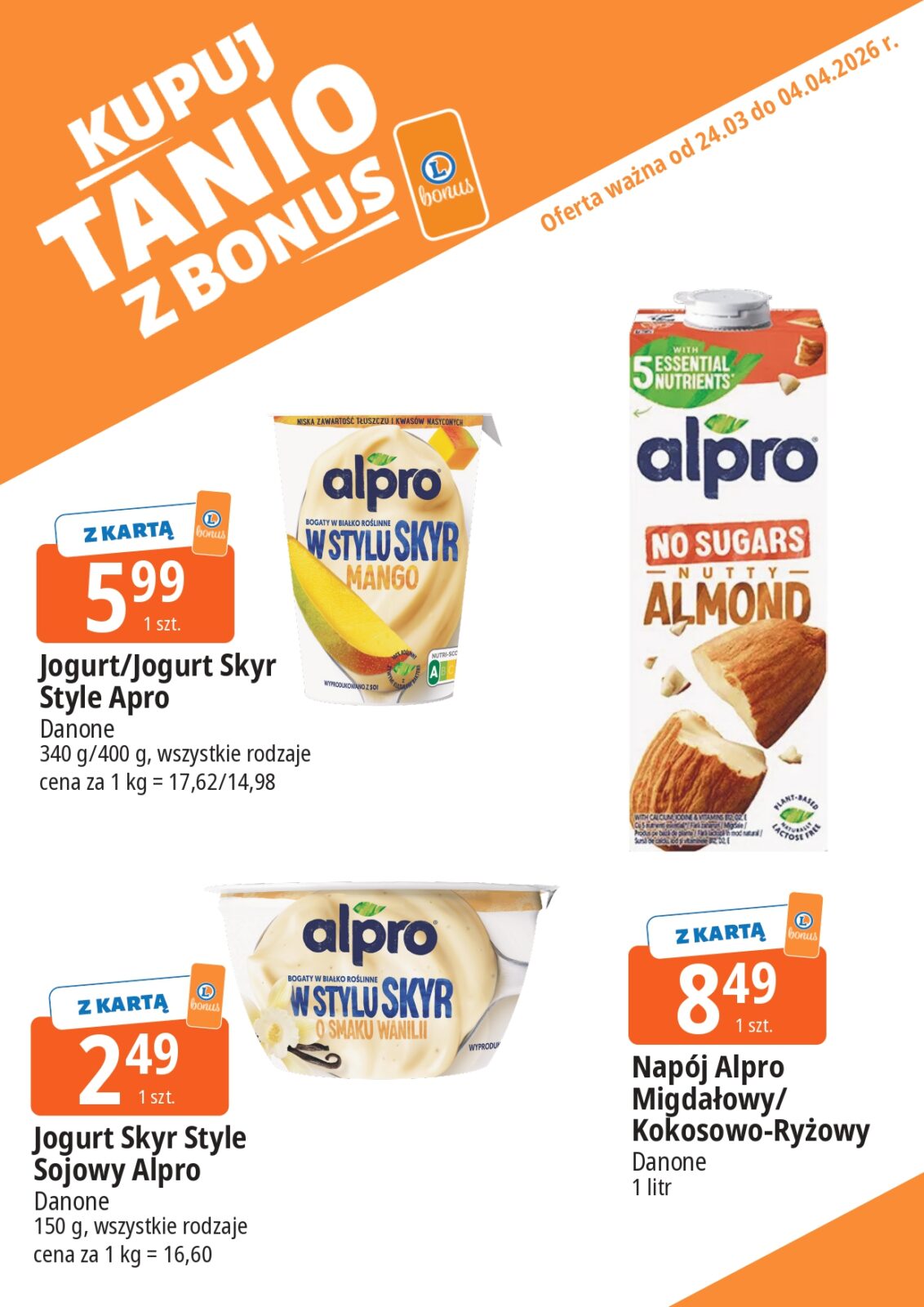 e-leclerc - Gazetka E.Leclerc - Kupuj tanio z bonus - ważna od 24.03.2026 do 04.04.2026 - page: 5