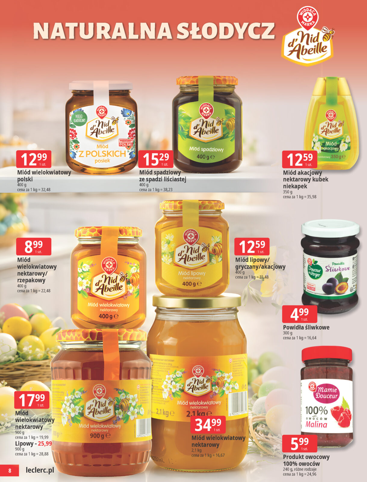 e-leclerc - Gazetka E.Leclerc - Wielkanocne przygotowania - ważna od 24.03.2026 do 04.04.2026 - page: 8