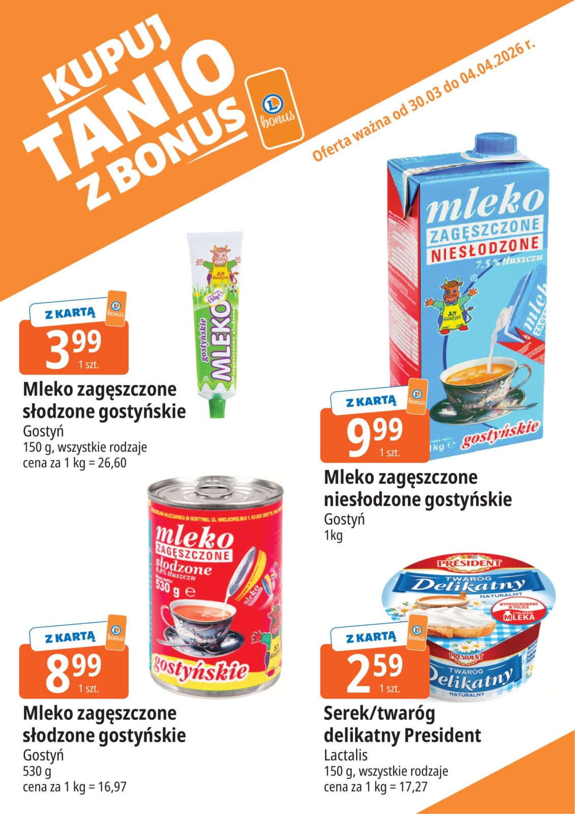 e-leclerc - Gazetka E.Leclerc - Kupuj tanio z bonus - ważna od 30.03.2026 do 04.04.2026 - page: 3