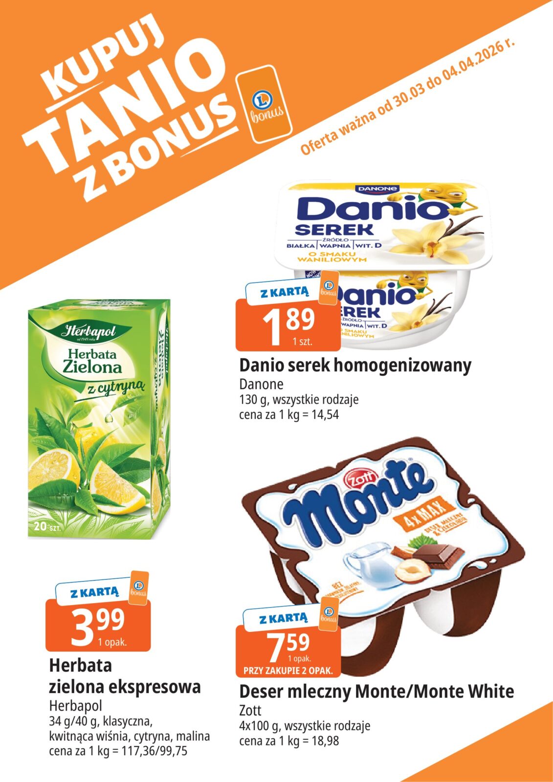 e-leclerc - Gazetka E.Leclerc - Kupuj tanio z bonus - ważna od 30.03.2026 do 04.04.2026 - page: 10