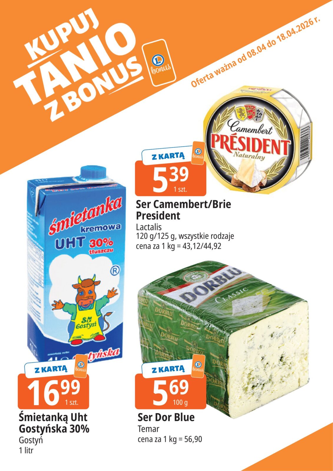 e-leclerc - Aktualna gazetka E.Leclerc - Kupuj tanio z bonus ważna od 08.04.2026 do 18.04.2026 - page: 4