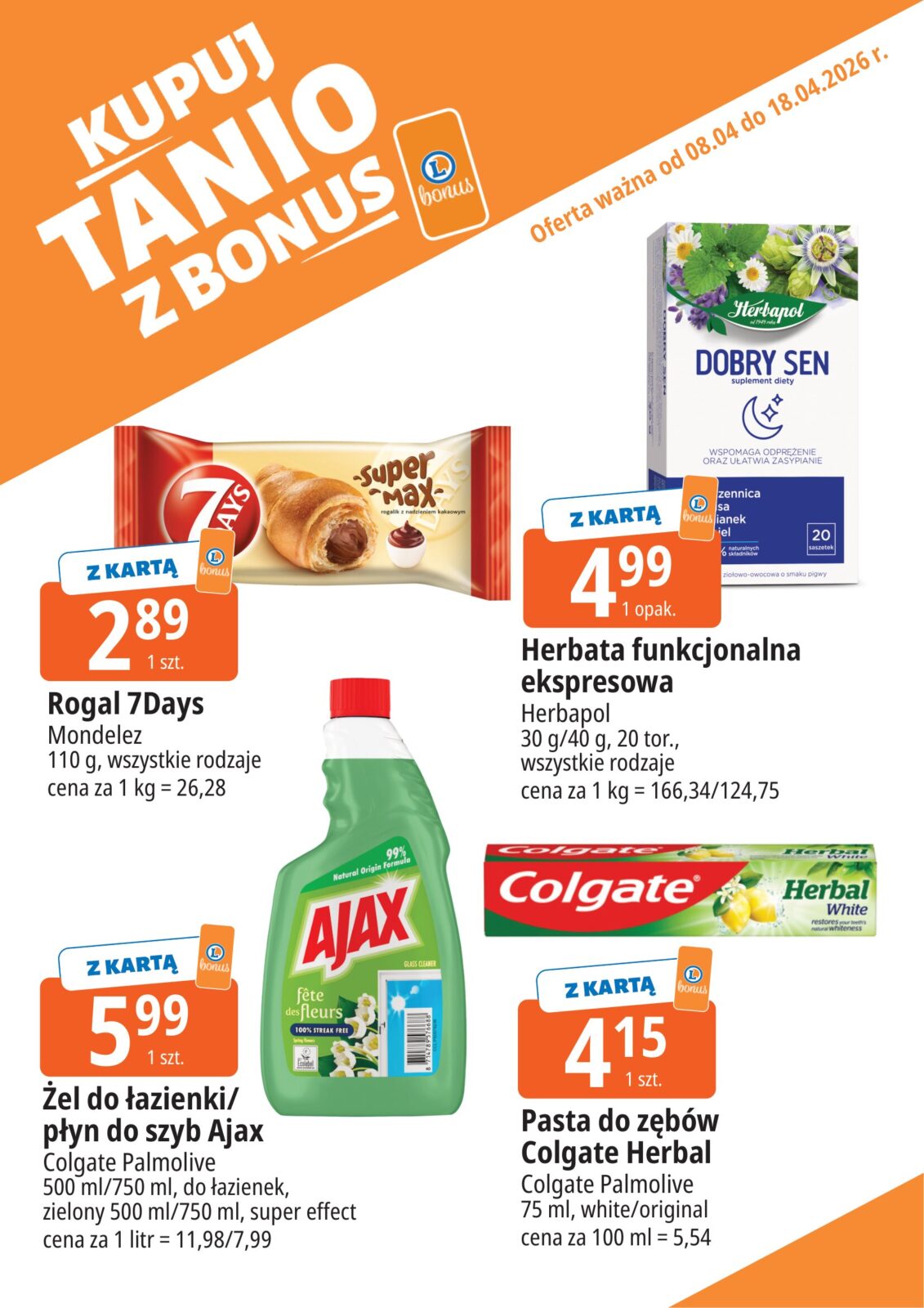 e-leclerc - Aktualna gazetka E.Leclerc - Kupuj tanio z bonus ważna od 08.04.2026 do 18.04.2026 - page: 10