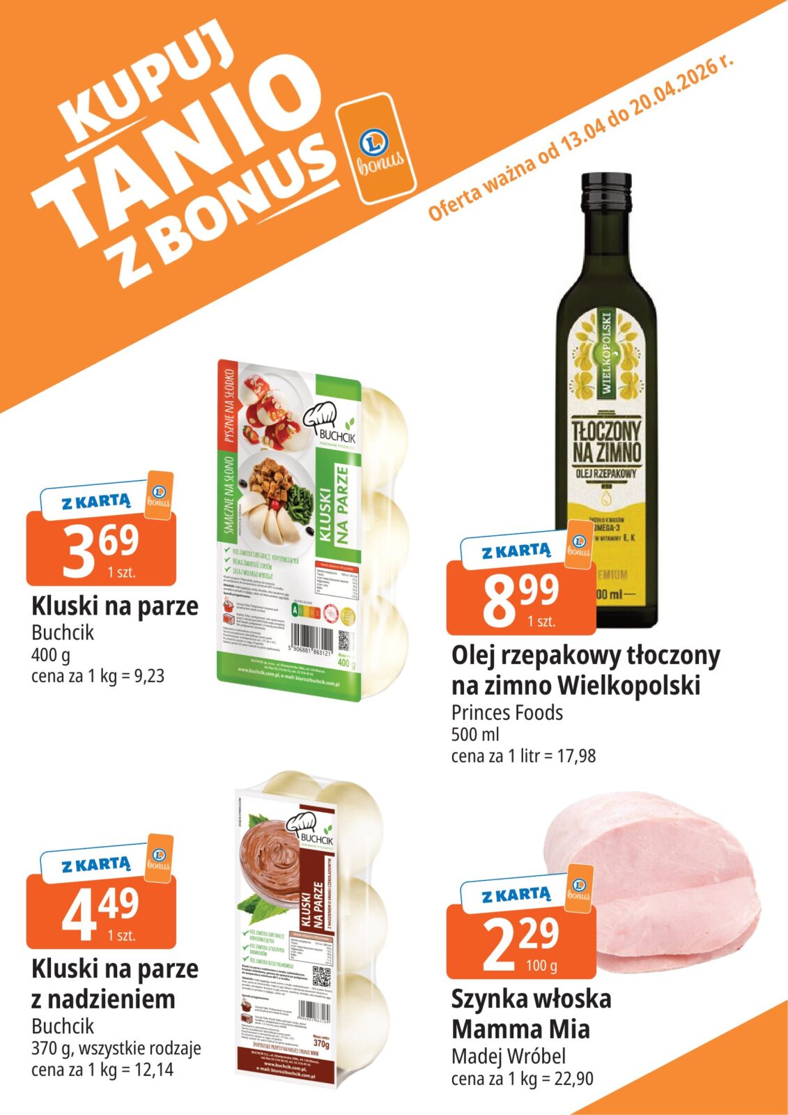 e-leclerc - Nowa gazetka E.Leclerc - Kupuj tanio z bonus ważna od 13.04.2026 do 20.04.2026 - page: 8