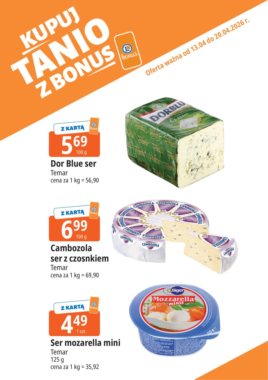 e-leclerc - Nowa gazetka E.Leclerc - Kupuj tanio z bonus ważna od 13.04.2026 do 20.04.2026 - page: 6