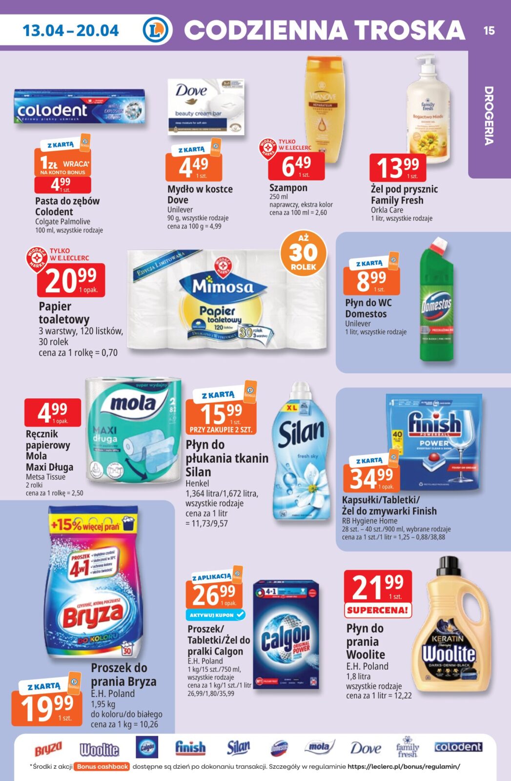 e-leclerc - Nowa gazetka E.Leclerc ważna od 13.04.2026 do 20.04.2026 - page: 15