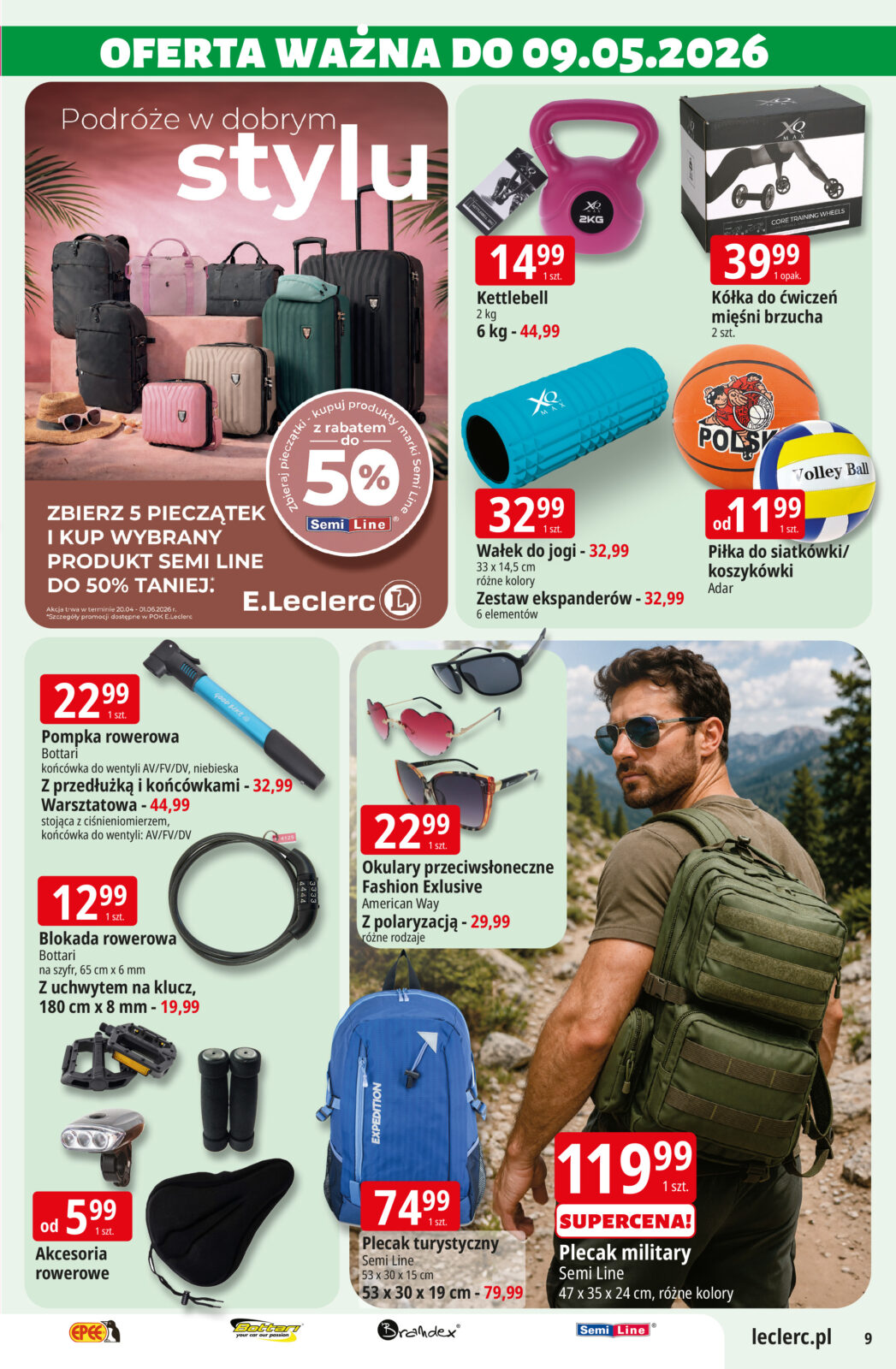 e-leclerc - Nowa gazetka E.Leclerc ważna od 21.04.2026 do 02.05.2026 - page: 9